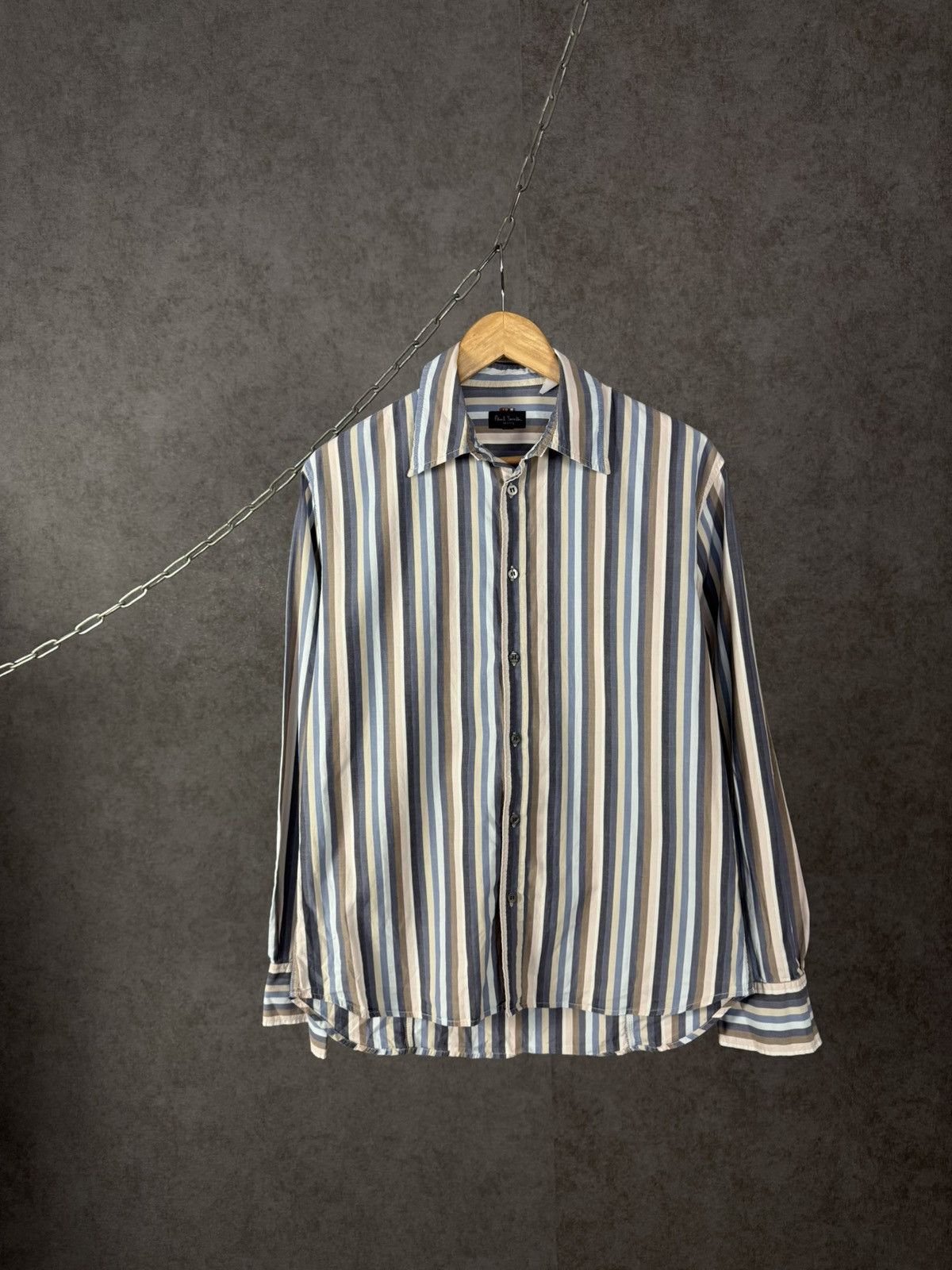 Paul Smith Paul Smith designer striped crazy shirt Size US M / EU 48-50 / 2 - 1 Thumbnail
