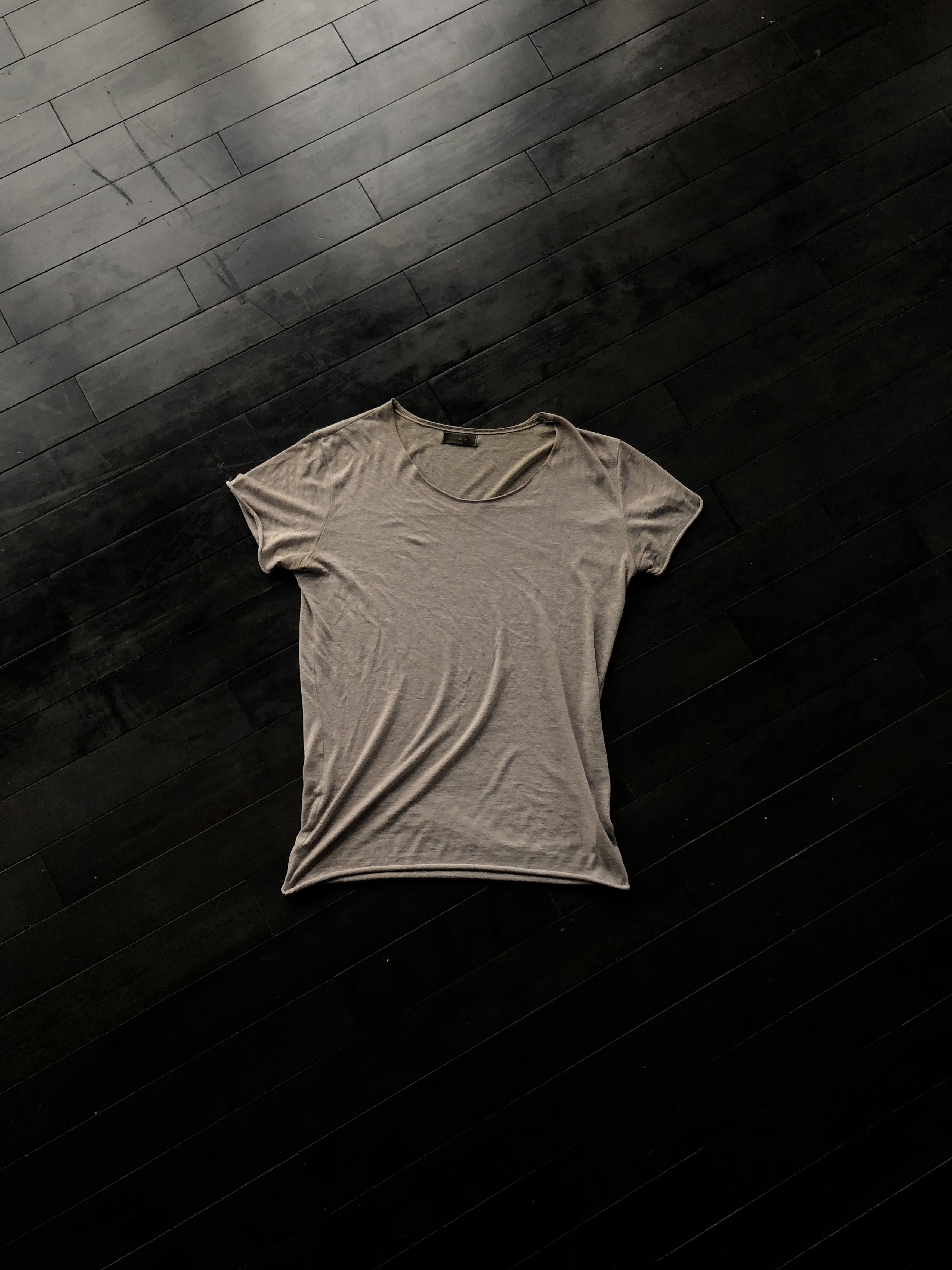 Goa Dark Beige Sand Slim Fit T-Shirt