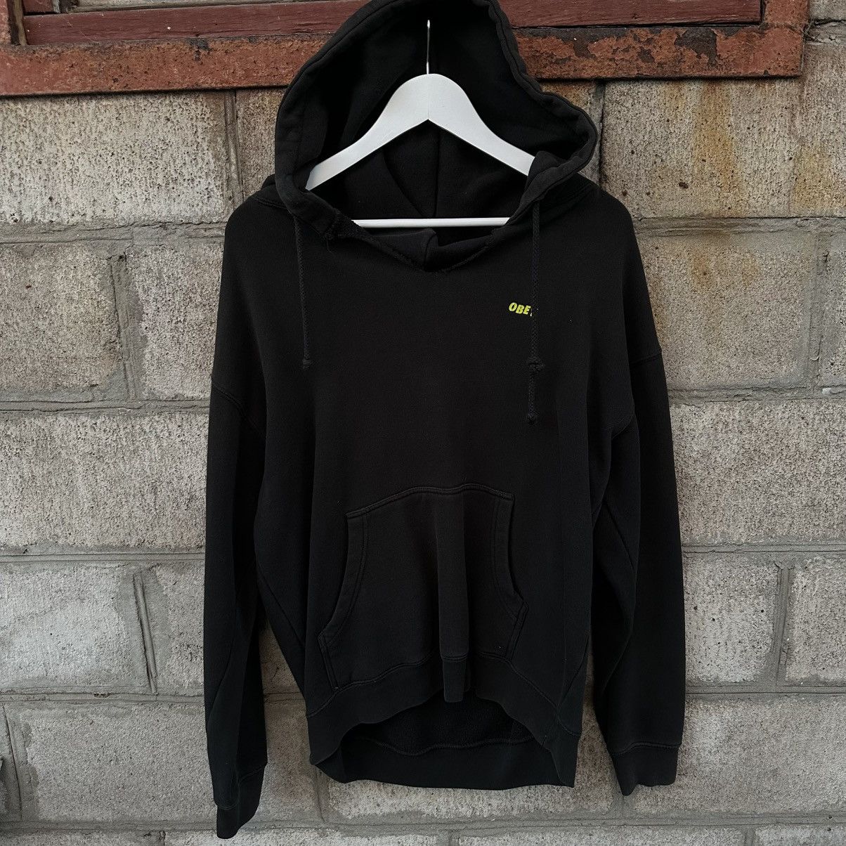 Obey Vintage Obey Hoodie Big Logo Band SK8 00s USA Hype Trend Size US M / EU 48-50 / 2 - 2 Thumbnail