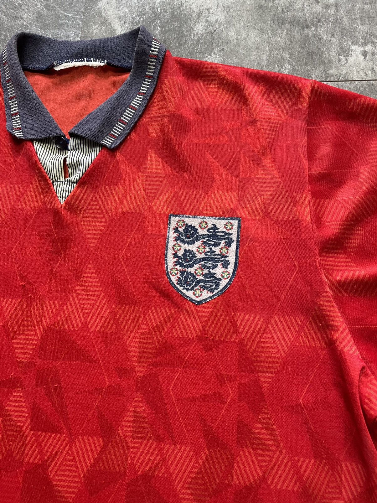 Umbro England 1990 1991 1992 1993 Away Soccer Jersey Size XL