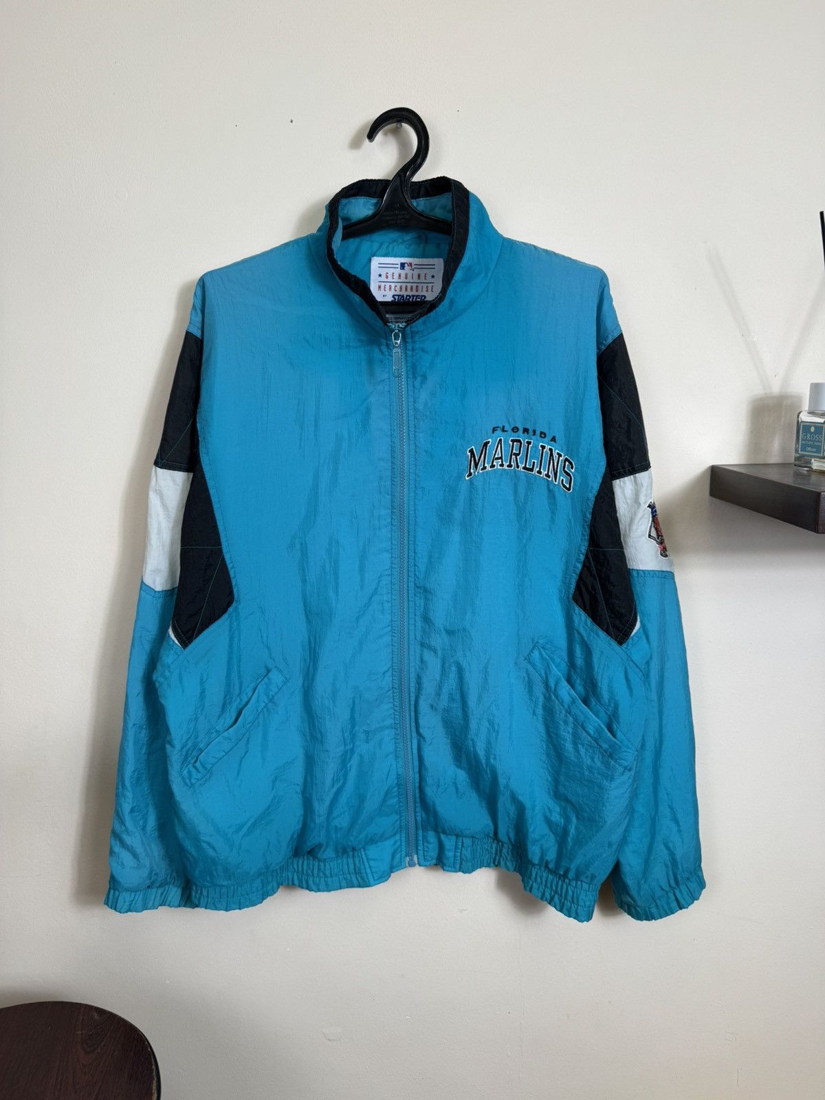 Starter Vintage Florida Marlins Starter Jacket Nylon MLB L Size US L / EU 52-54 / 3 - 5 Thumbnail