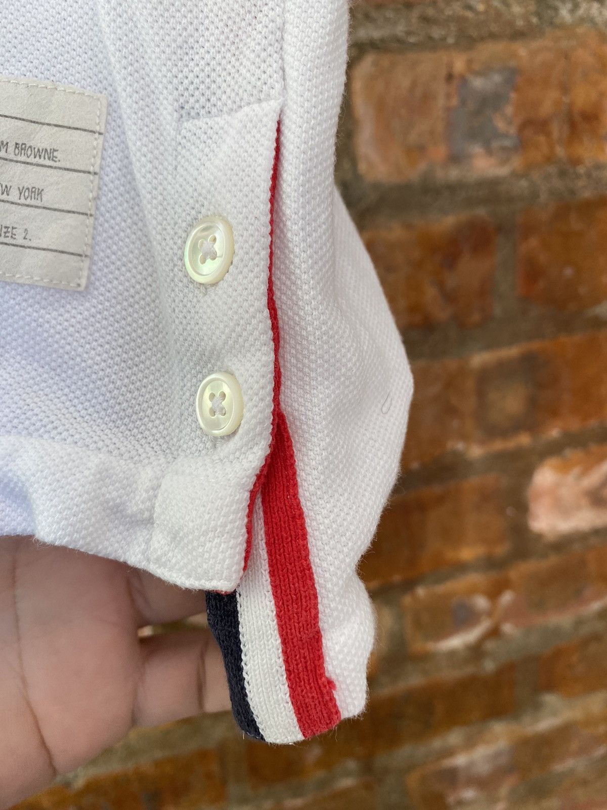 Thom Browne Iconic stripe shirt Size US M / EU 48-50 / 2 - 6 Thumbnail