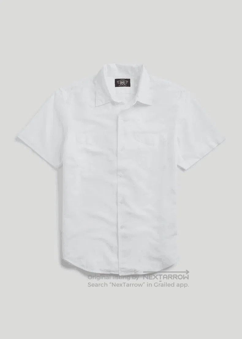 RRL Ralph Lauren RRL Ralph Lauren 21 short sleeved white shirts Size US M / EU 48-50 / 2 - 1 Thumbnail