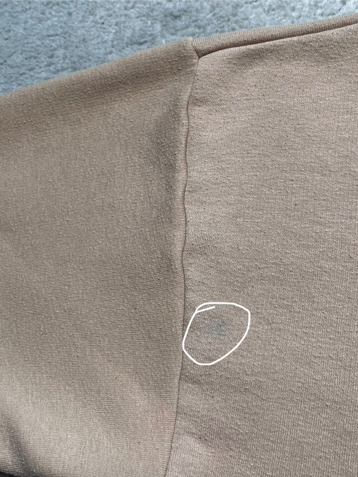 Vintage Beige Boxy Hoodie Sweatshirt Print Cross Patch Steetwear Size M / US 6-8 / IT 42-44 - 5 Thumbnail