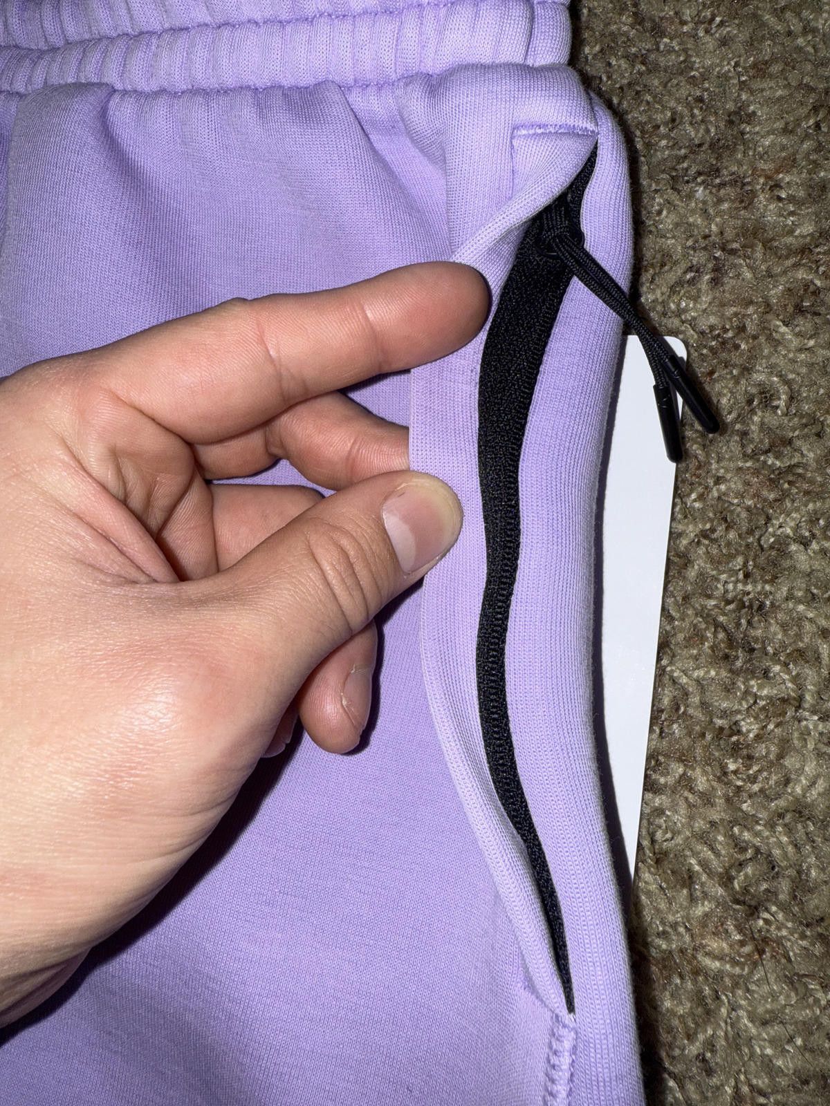 Nike Nike Men’s Tech Fleece Lavender Purple Premium Shorts Sample Size US 32 / EU 48 - 5 Thumbnail