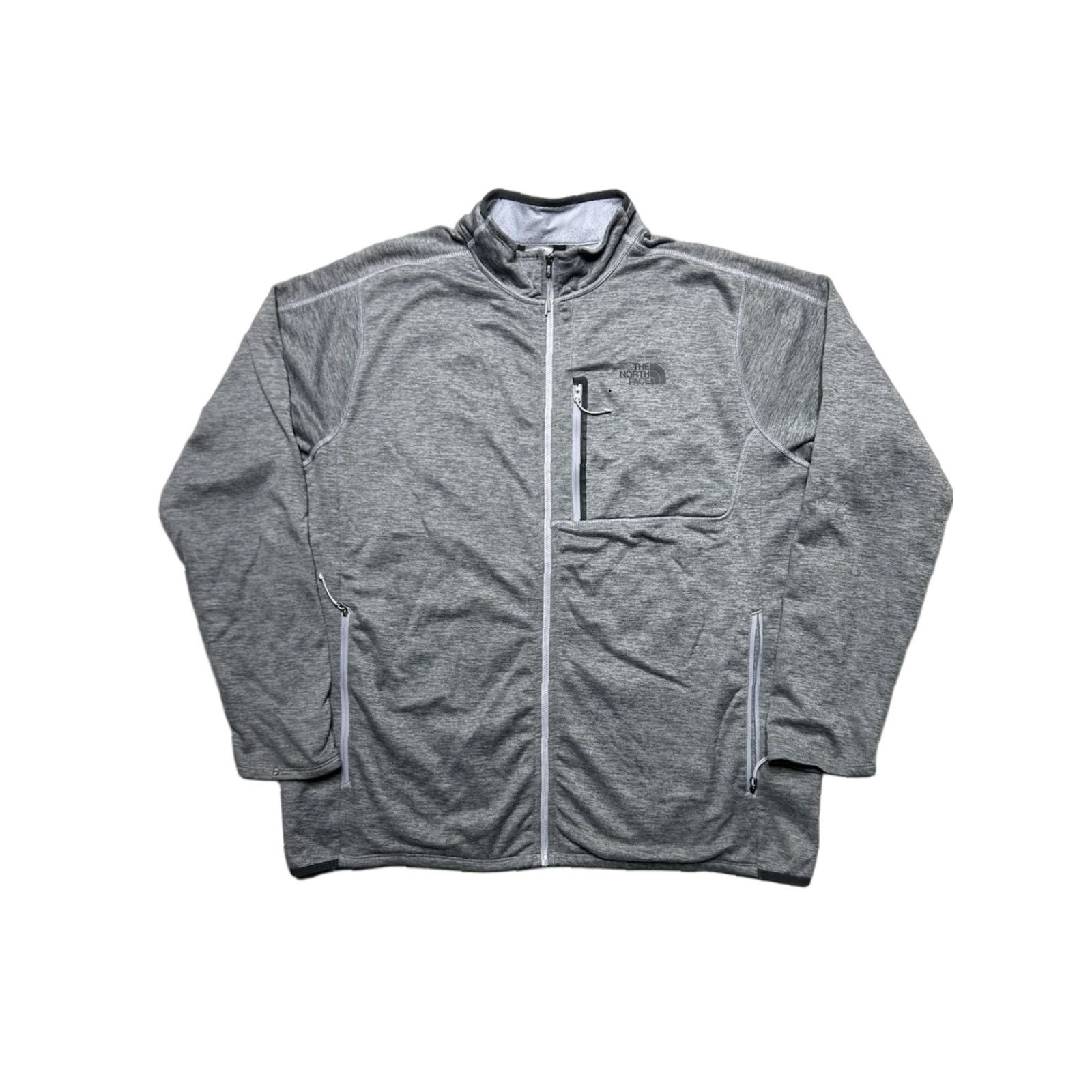 The North Face The North Face fleece lined jacket full zip gray TNF snow ski winter men’s 2XL Regular Size US XXL / EU 58 / 5 - 1 Thumbnail