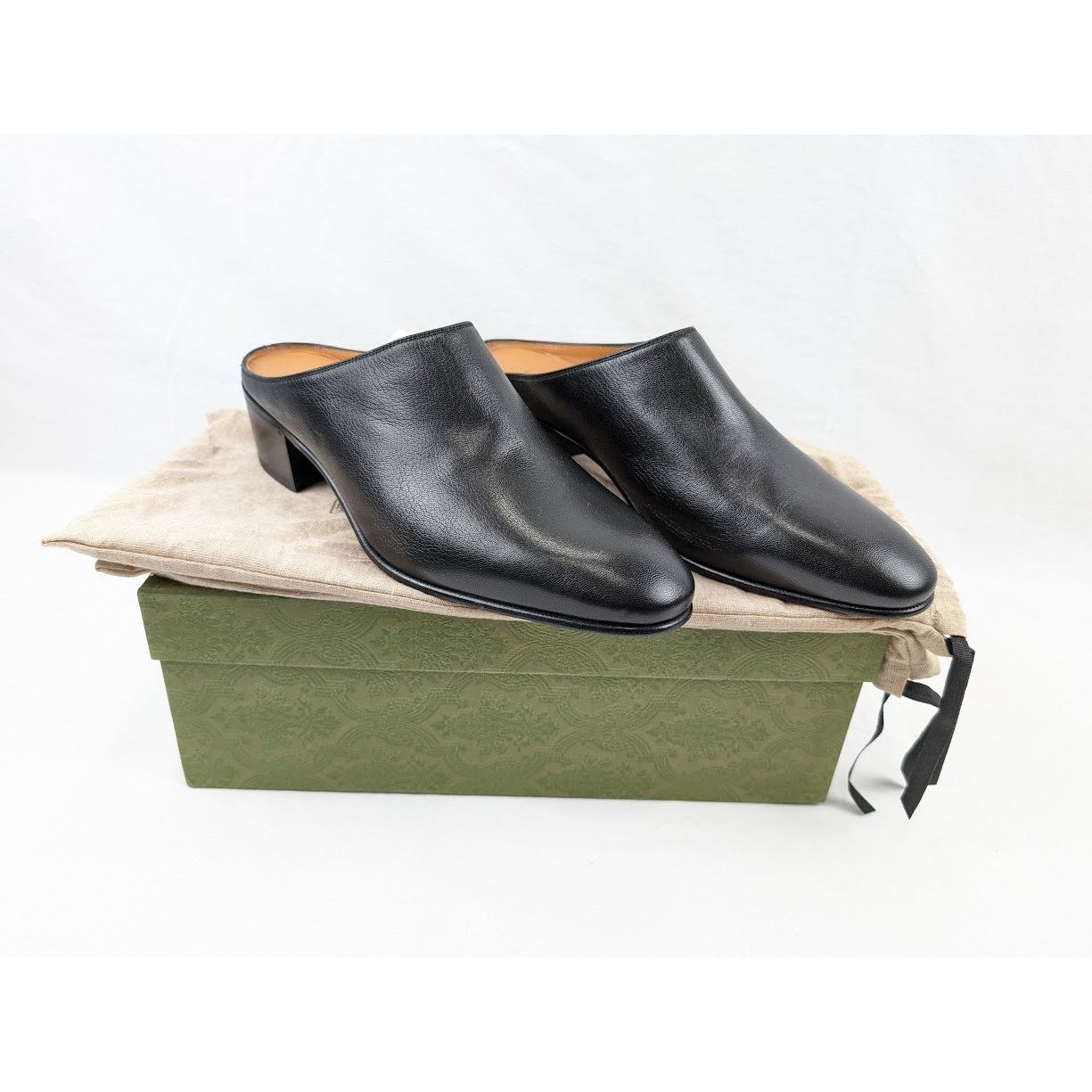 Gucci o1rshd1 Leather Sandals in Black Size US 12.5 / EU 45-46 - 21 Thumbnail