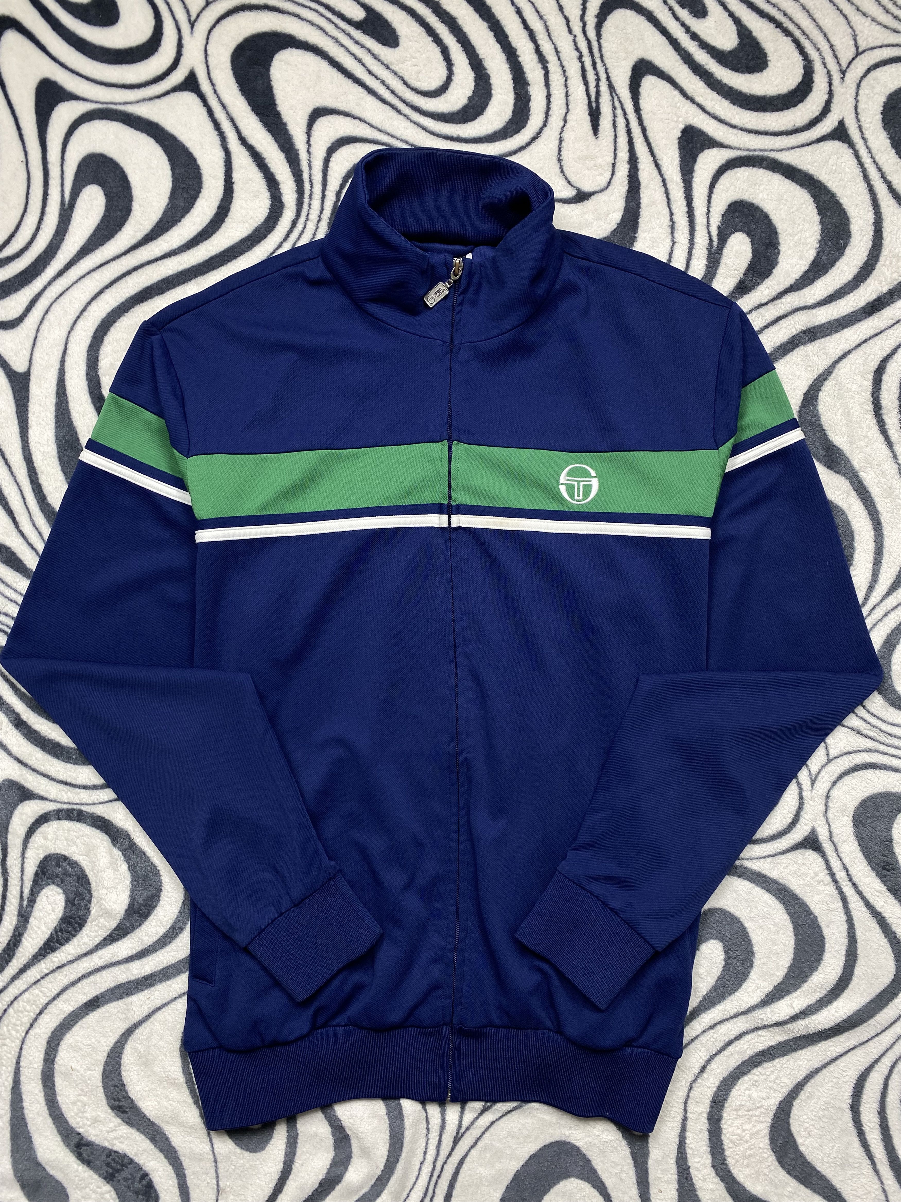 Sergio Tacchini Sergio Tacchini Vintage Mens Track Top Jacket Y2K Size US XXL / EU 58 / 5 - 1 Thumbnail
