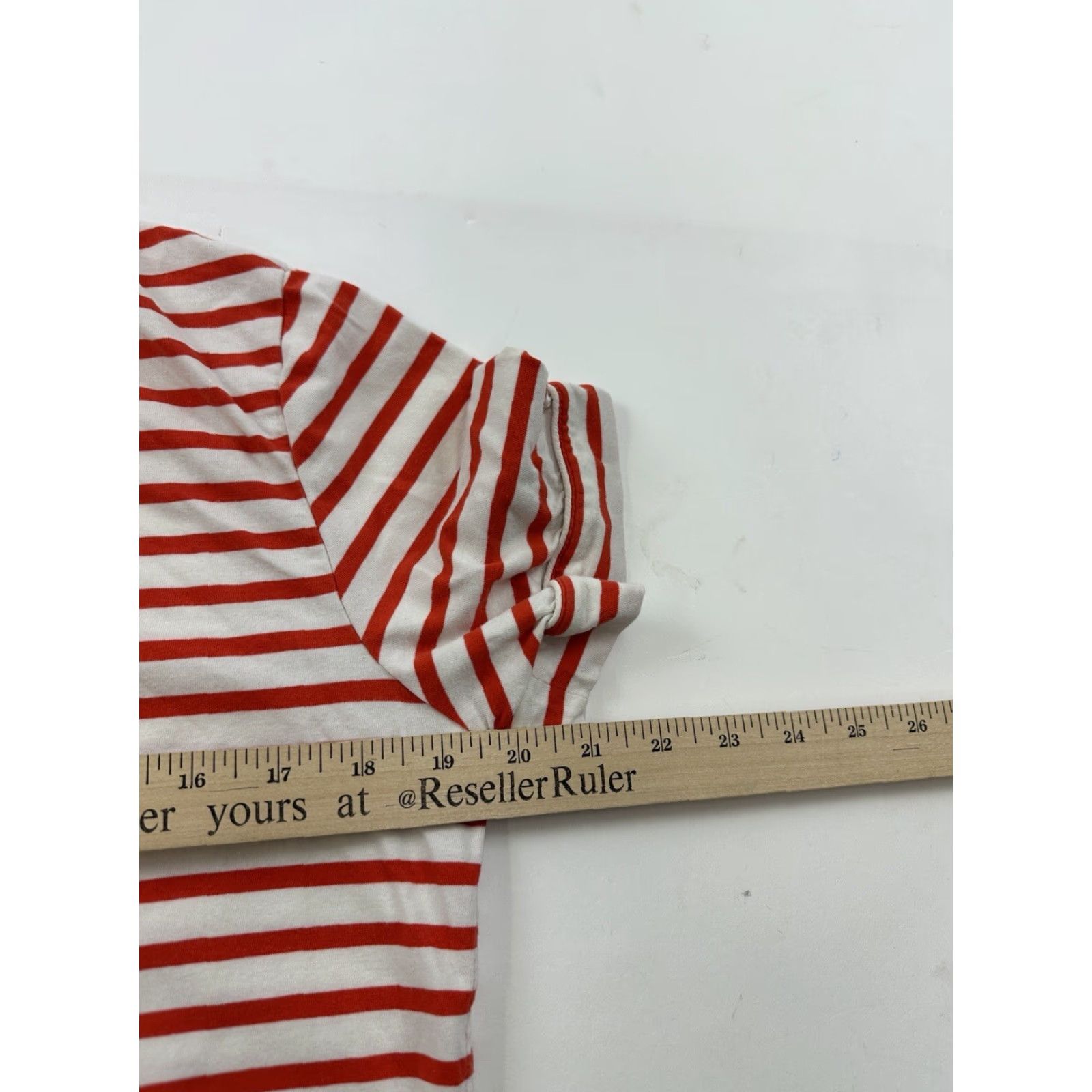 J.Crew J.Crew Pajama Shirt Womens Small Striped Button Up Short Sleeve Top Size S / US 4 / IT 40 - 5 Thumbnail