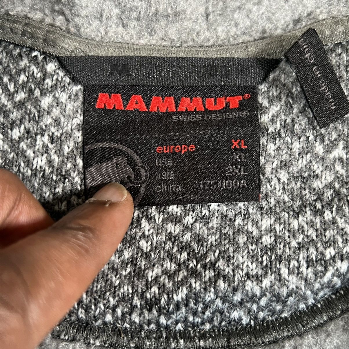 Mammut Mammut Gray Fleece Lined Kachemak Full Zip Hooded Jacket XL Size XL / US 12-14 / IT 48-50 - 6 Thumbnail