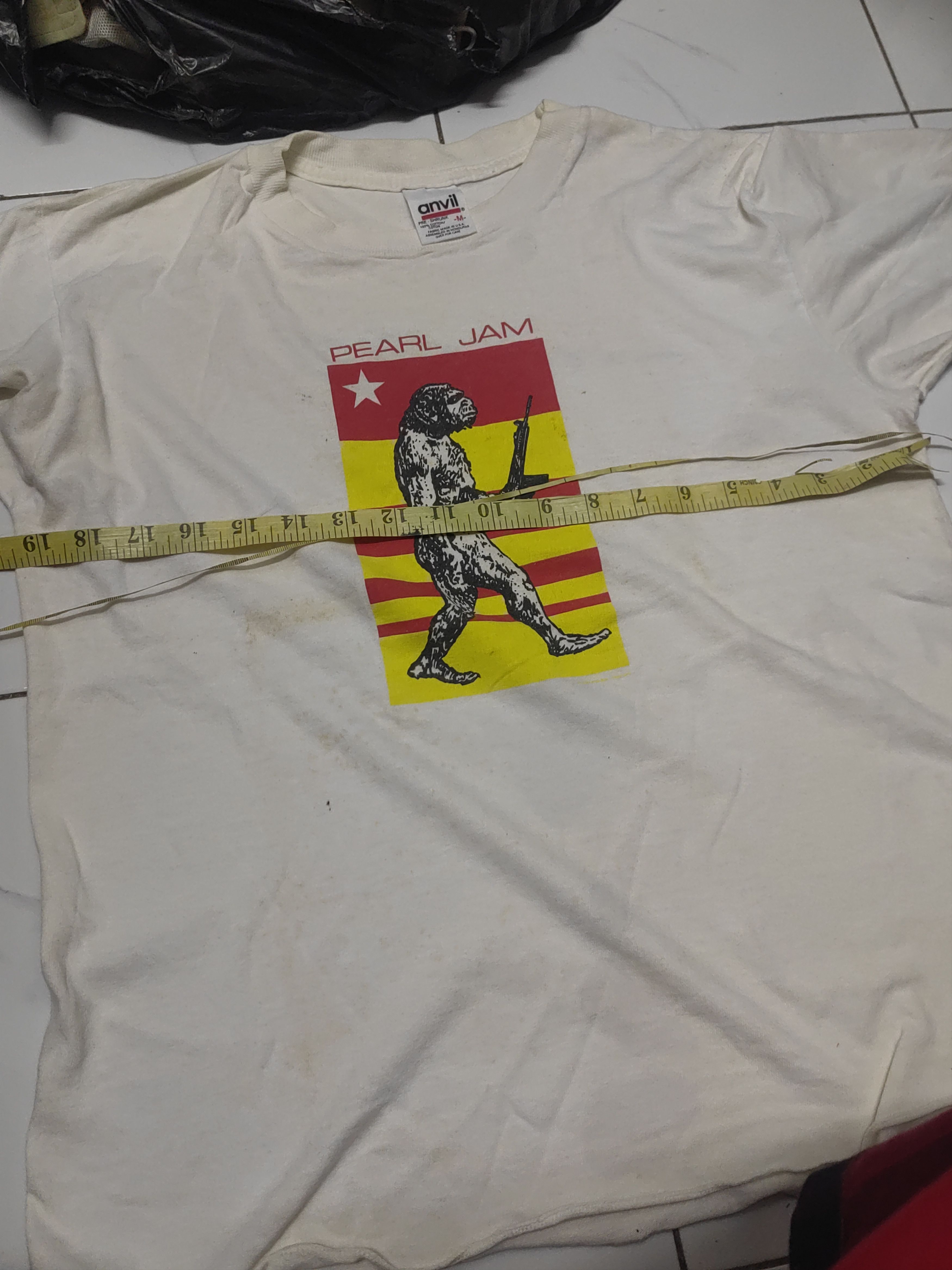 Band Tees × Vintage Vintage 90s pearl jam Size US M / EU 48-50 / 2 - 3 Thumbnail