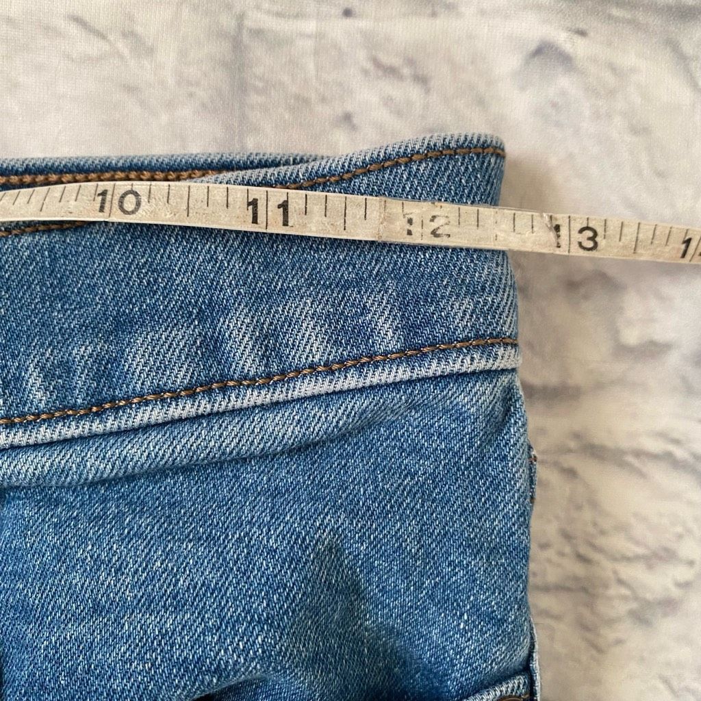 Express Express women 2 cotton blend super high rise mom jeans blue Size 26" / US 2 / IT 38 - 10 Thumbnail
