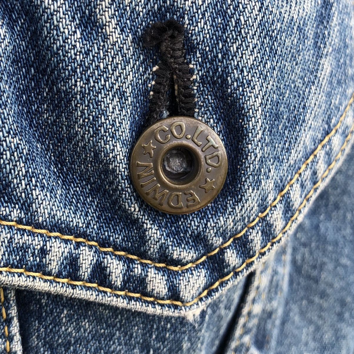 Edwin Vintage EDWIN Company Limited Denim Tracker Jacket Size US M / EU 48-50 / 2 - 5 Thumbnail