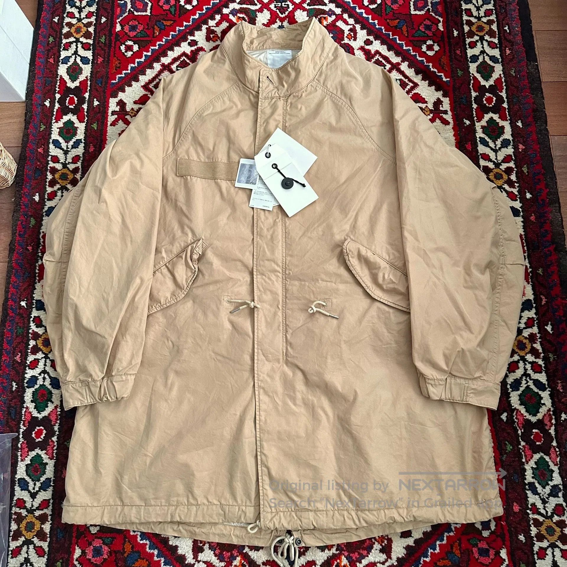 Visvim visvim m65 coat in beige color. Size US M / EU 48-50 / 2 - 1 Thumbnail