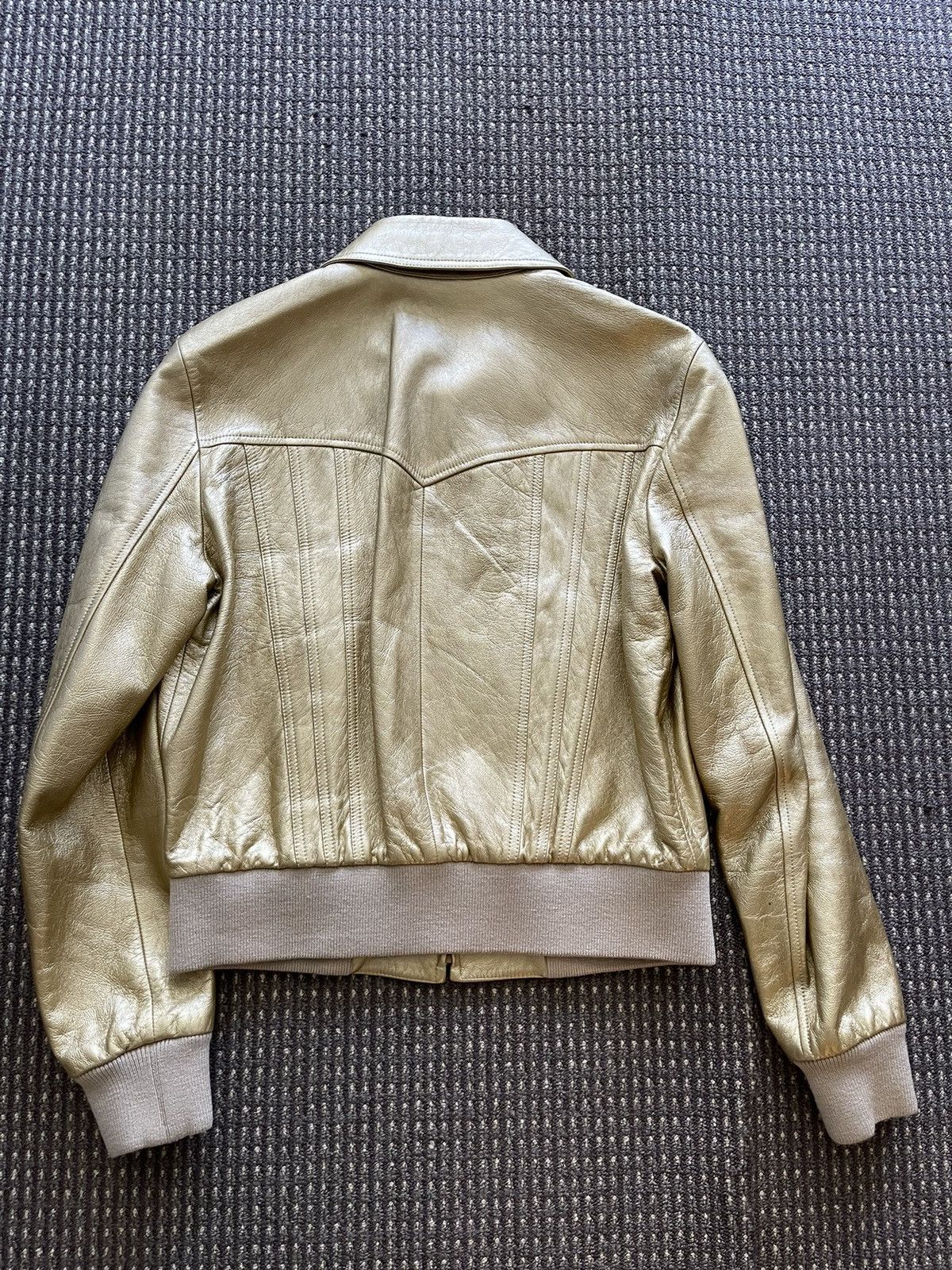 Celine × Hedi Slimane 2019 Leather Jacket Size US M / EU 48-50 / 2 - 2 Thumbnail