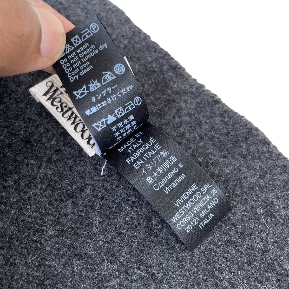 Vivienne Westwood Vivienne Westwood Accessories 100% Wool Designer Muffler Size ONE SIZE - 5 Thumbnail