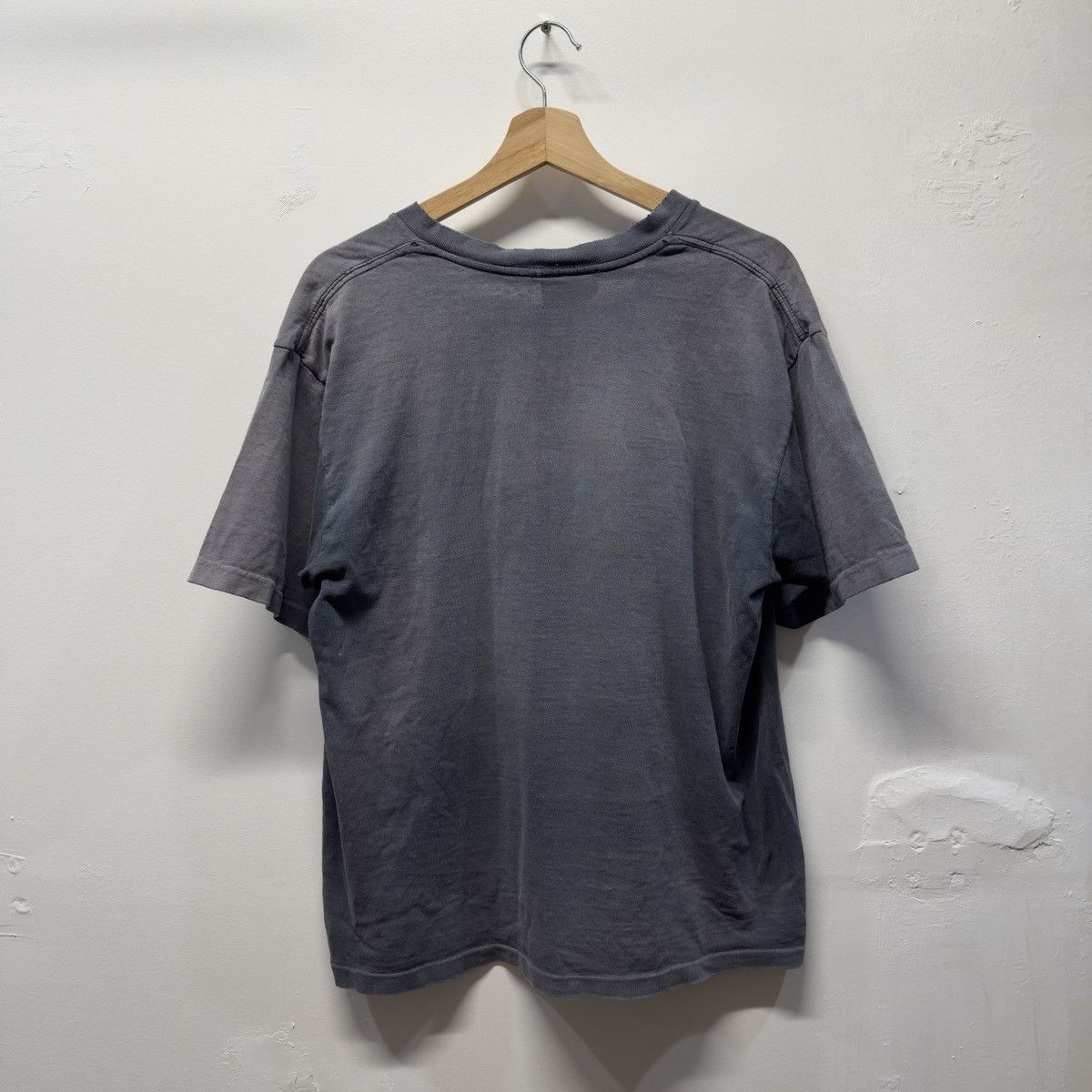 Vintage 90s Thrashed Faded Distressed V Neck Shirt ERD Grunge Chrome Size US M / EU 48-50 / 2 - 2 Thumbnail