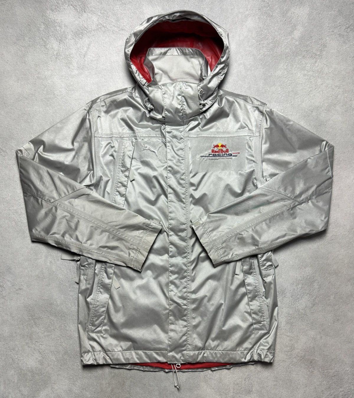 Puma Puma Red Bull F1 Racing Team Hooded Windbreaker Jacket Logo Size US S / EU 44-46 / 1 - 1 Thumbnail