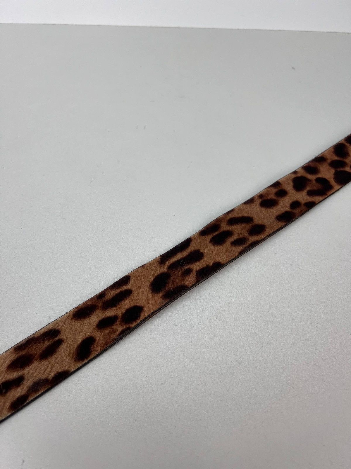 Dolce & Gabbana Dolce Gabbana Leopard leather belt woman Size ONE SIZE - 7 Thumbnail