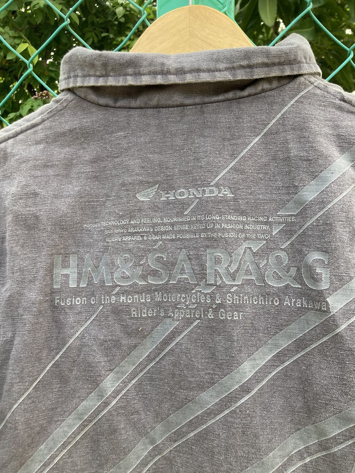 Honda Honda Shinichiro Arakawa Moto Bikers Jacket Multi Pocket Size US L / EU 52-54 / 3 - 4 Thumbnail