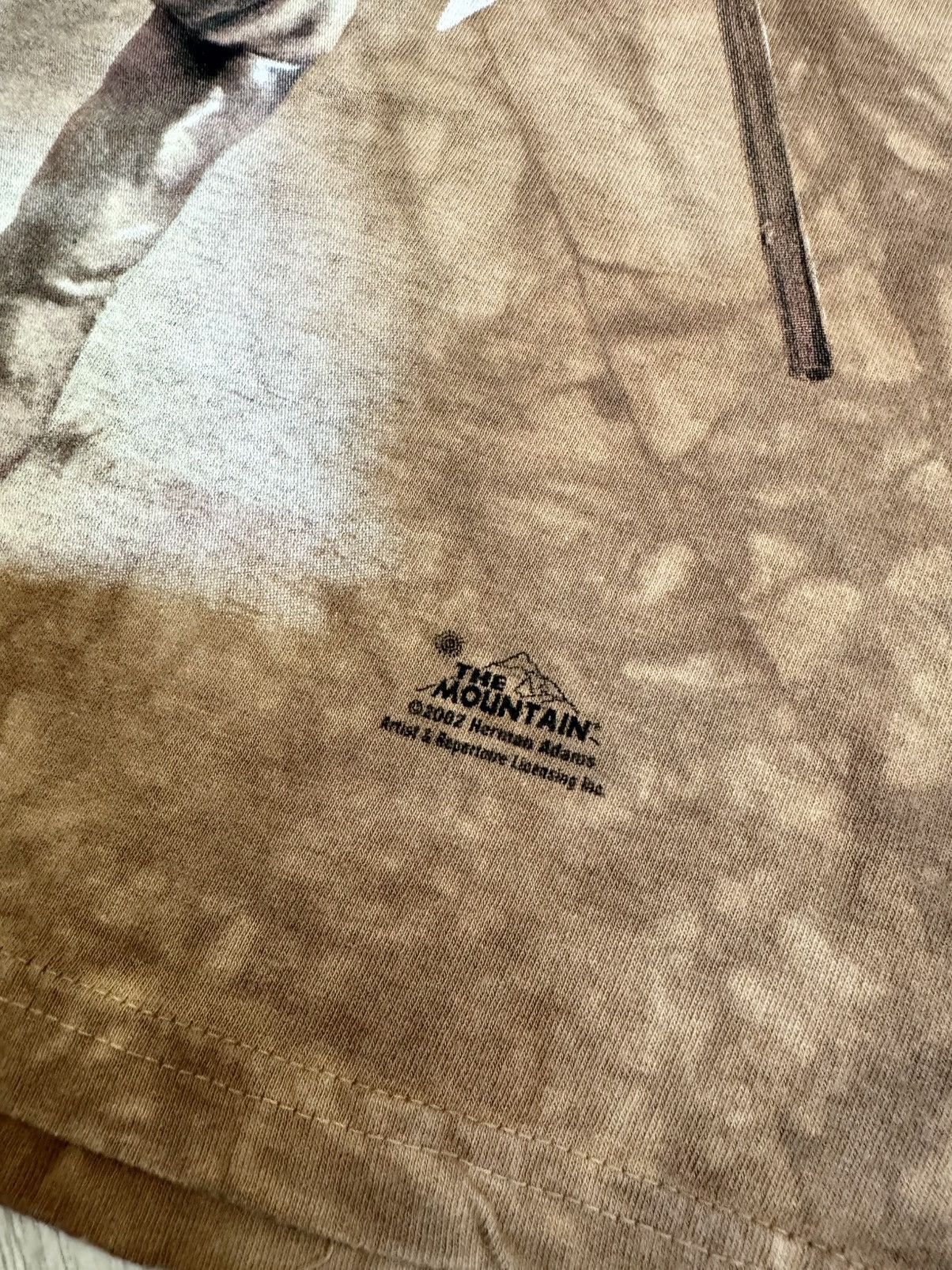 Vintage 🔷Vintage The Mountain Cowboy T-shirt🔷 Size US L / EU 52-54 / 3 - 4 Thumbnail