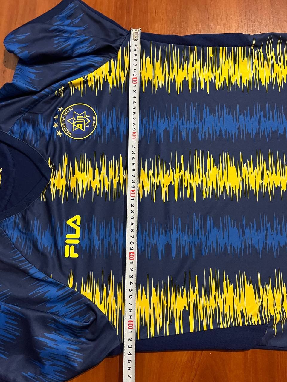 Fila 2021/22 MACCABI TEL AVIV HOME SOCCER JERSEY FOOTBALL SHIRT L Size US L / EU 52-54 / 3 - 15 Thumbnail