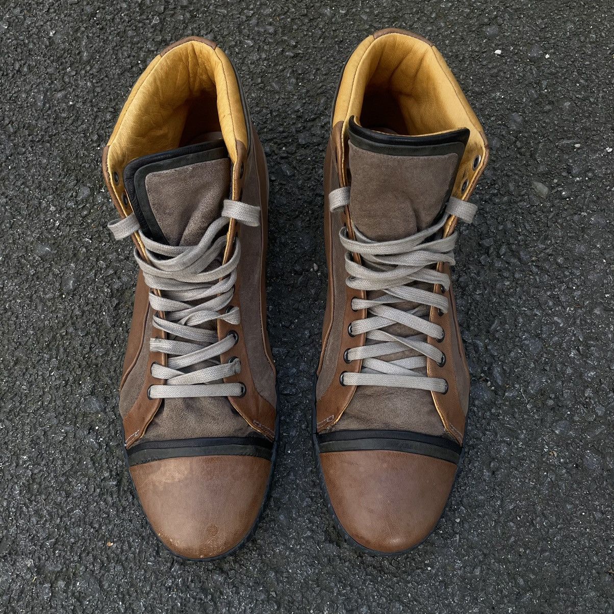 Alexander McQueen × Puma Alexander Mcqueen 2009 Leather Sneakers Size US 12 / EU 45 - 3 Thumbnail