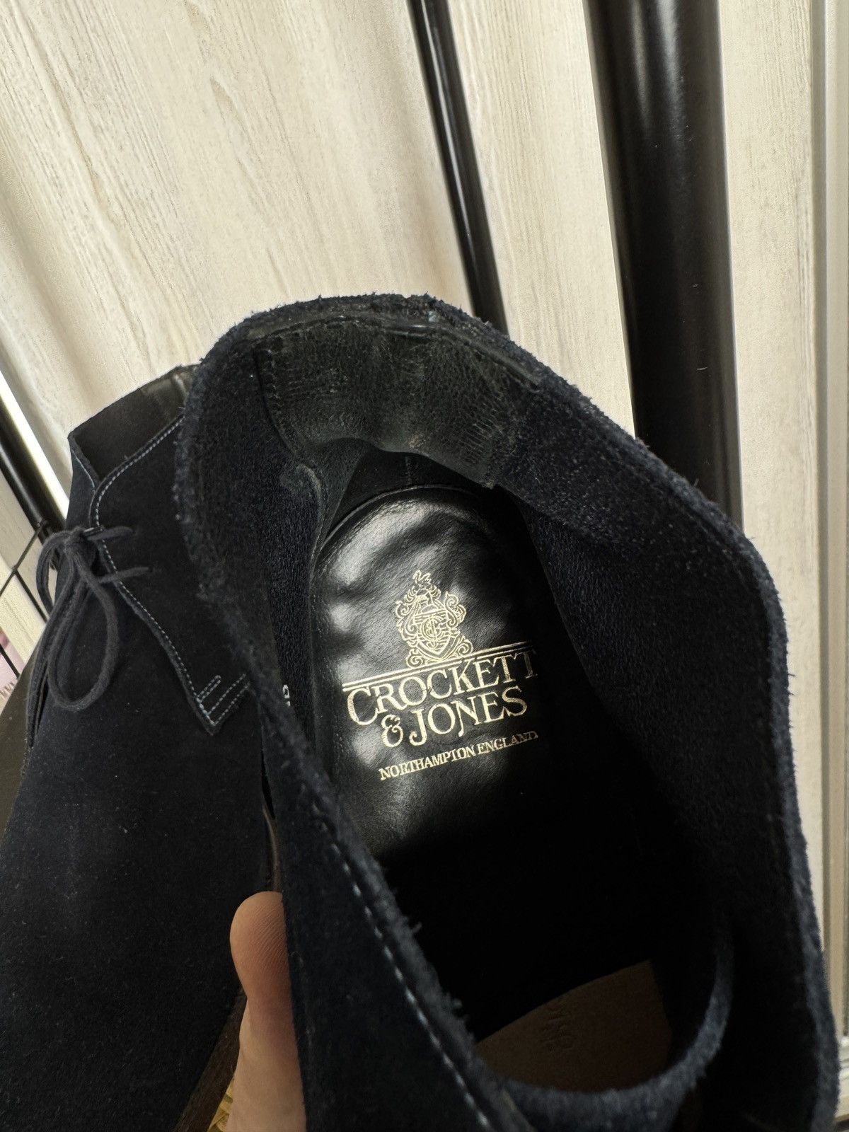 Crockett & Jones Crockett & Jones Milton Blue Suede Chukka Boots Shoes Men's Size US 10.5 / EU 43-44 - 13 Thumbnail
