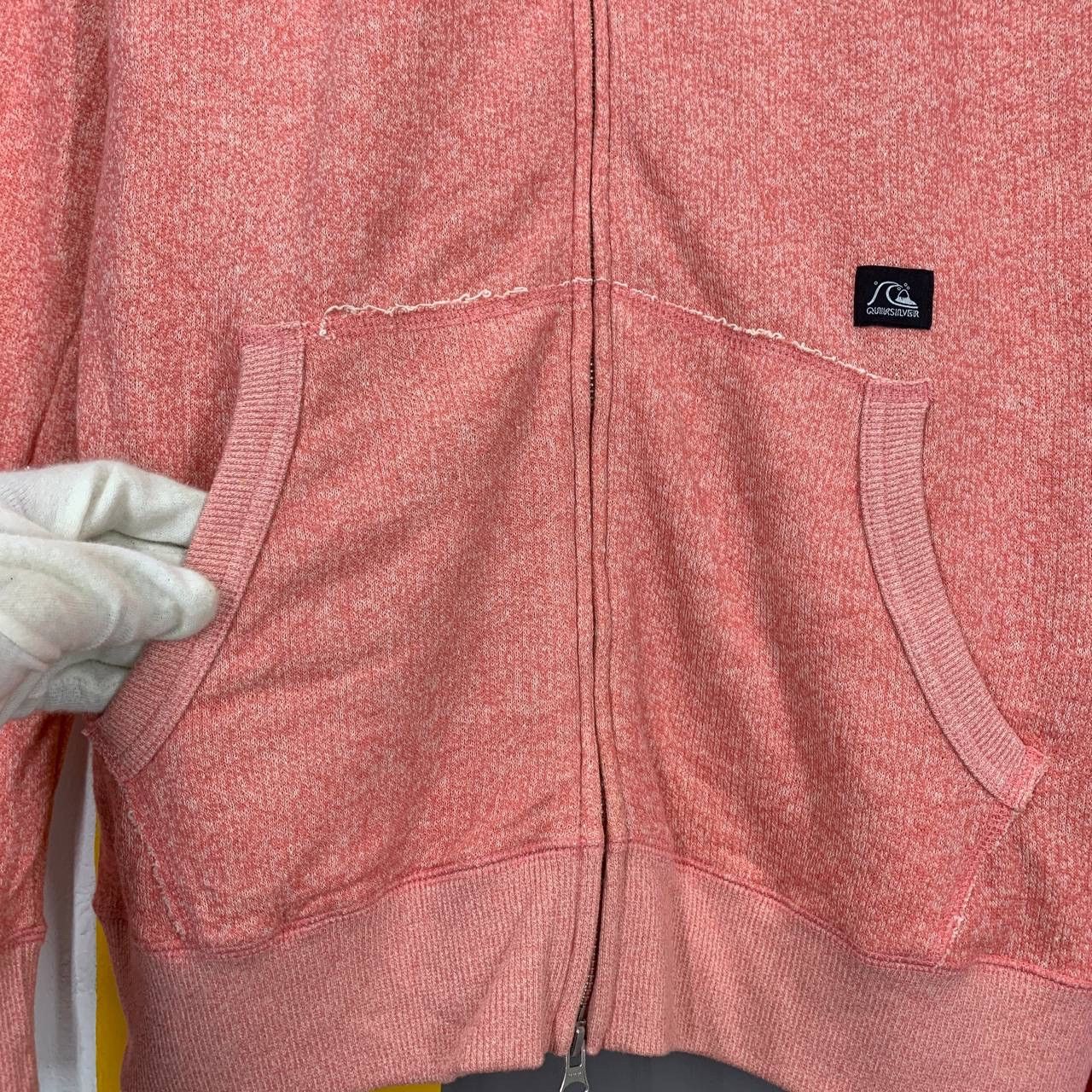 QUIKSILVER Orange Zipper Hoodie #2093/16
