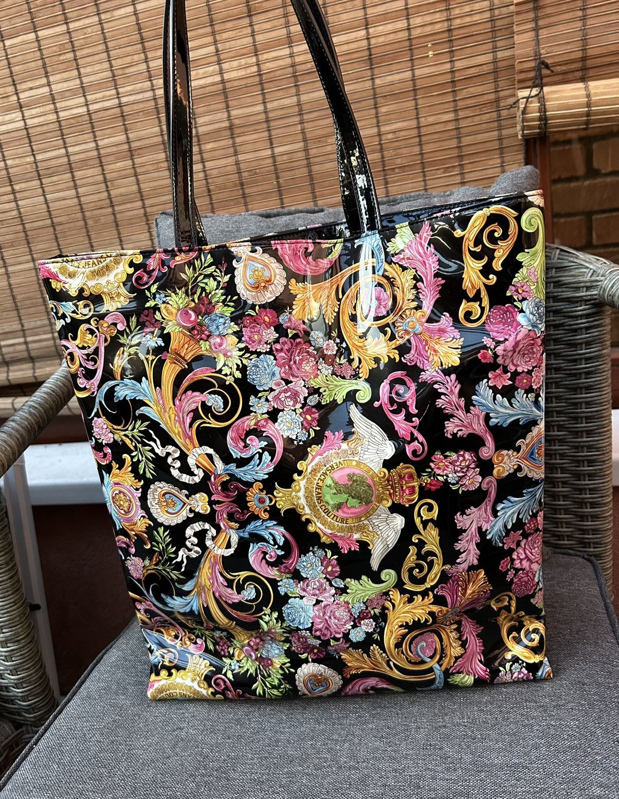 Versace Jeans Couture Versace Jeans Couture Versailles Baroque Print Tote Bag Size ONE SIZE - 2 Thumbnail