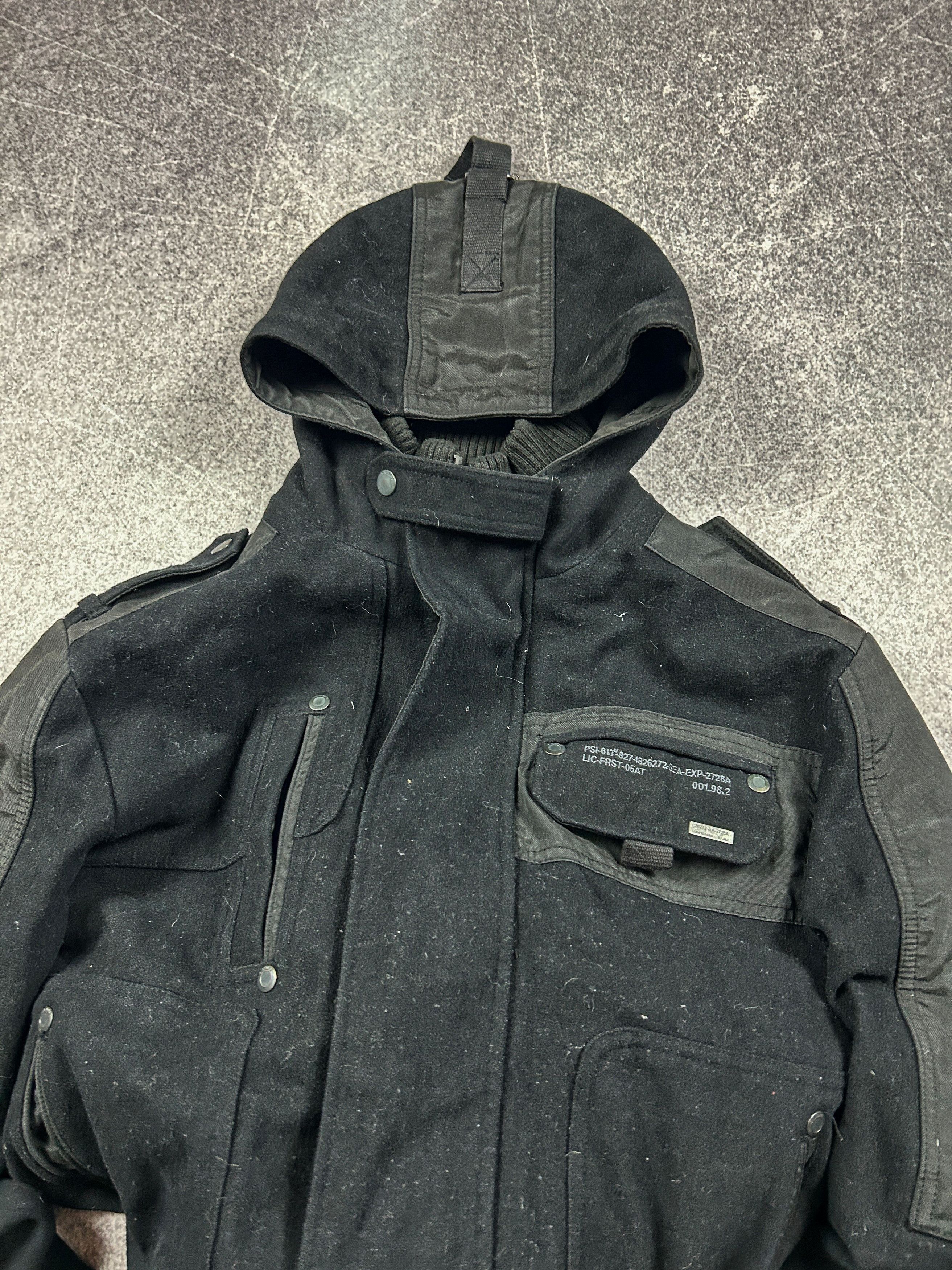 Vintage Techwear Jacket Black Multi Pocket Utility Cyber Y2K Core Size US M / EU 48-50 / 2 - 8 Thumbnail