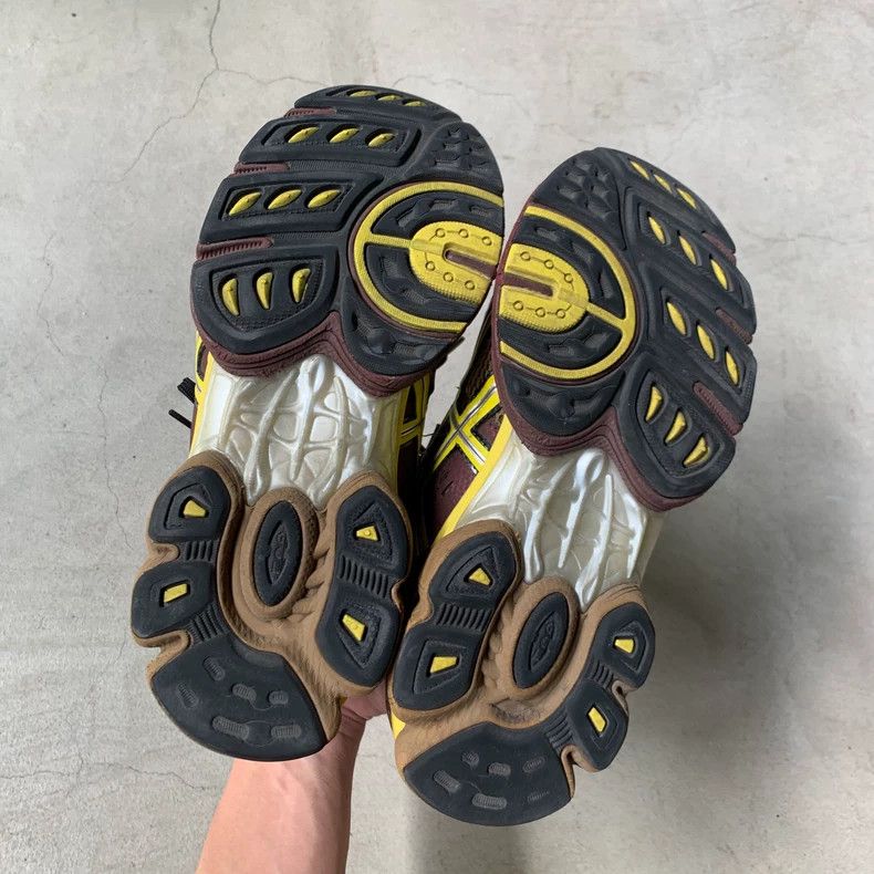 Kiko Kostadinov KIKO KOSTADINOV gel-nimbus 9 ub3-s Brown Yellow Sports Sho Size US 7 / EU 40 - 4 Thumbnail