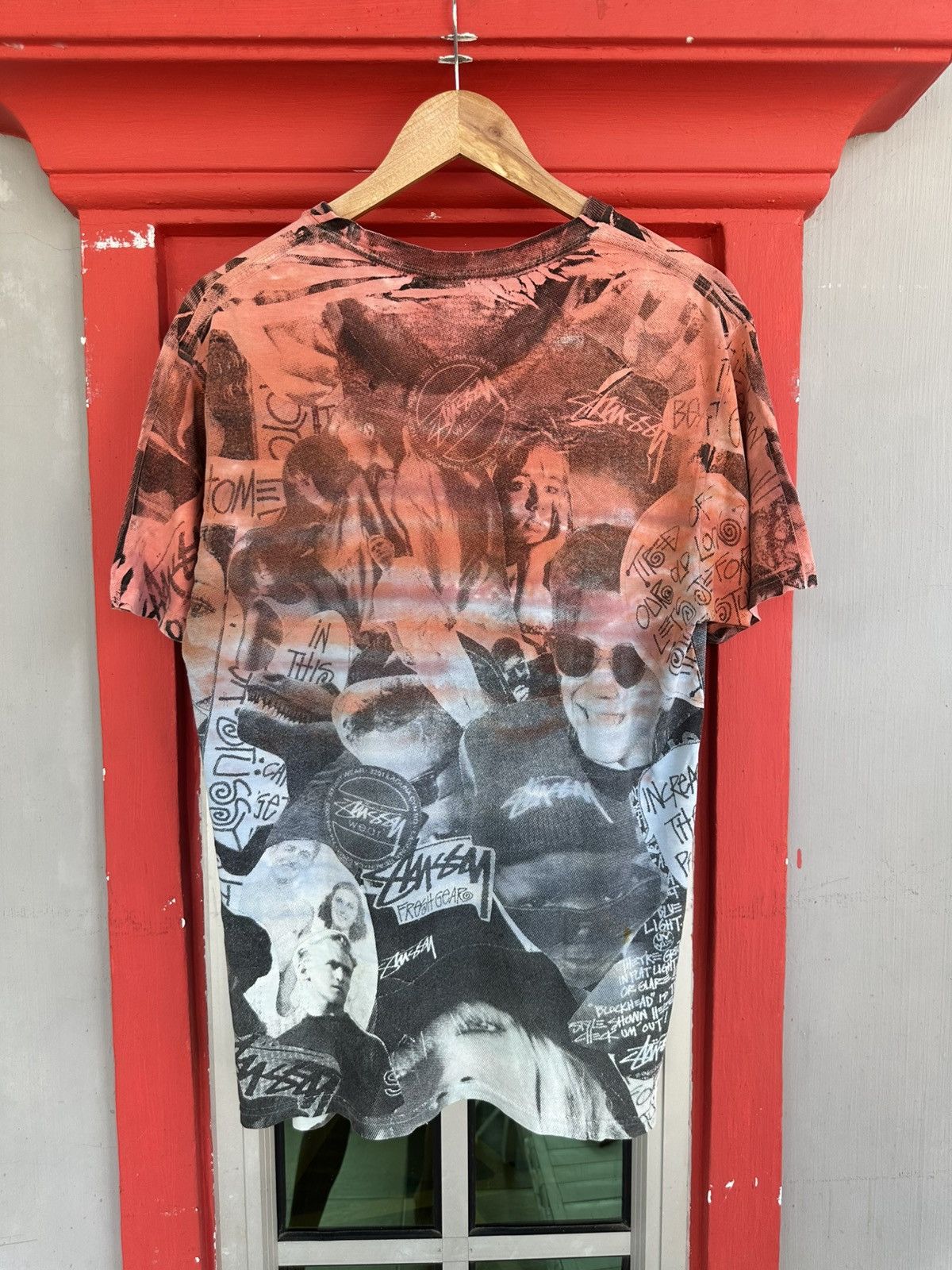 Stussy Rare Stussy Photo Archive Overprint Tee Size US M / EU 48-50 / 2 - 2 Thumbnail