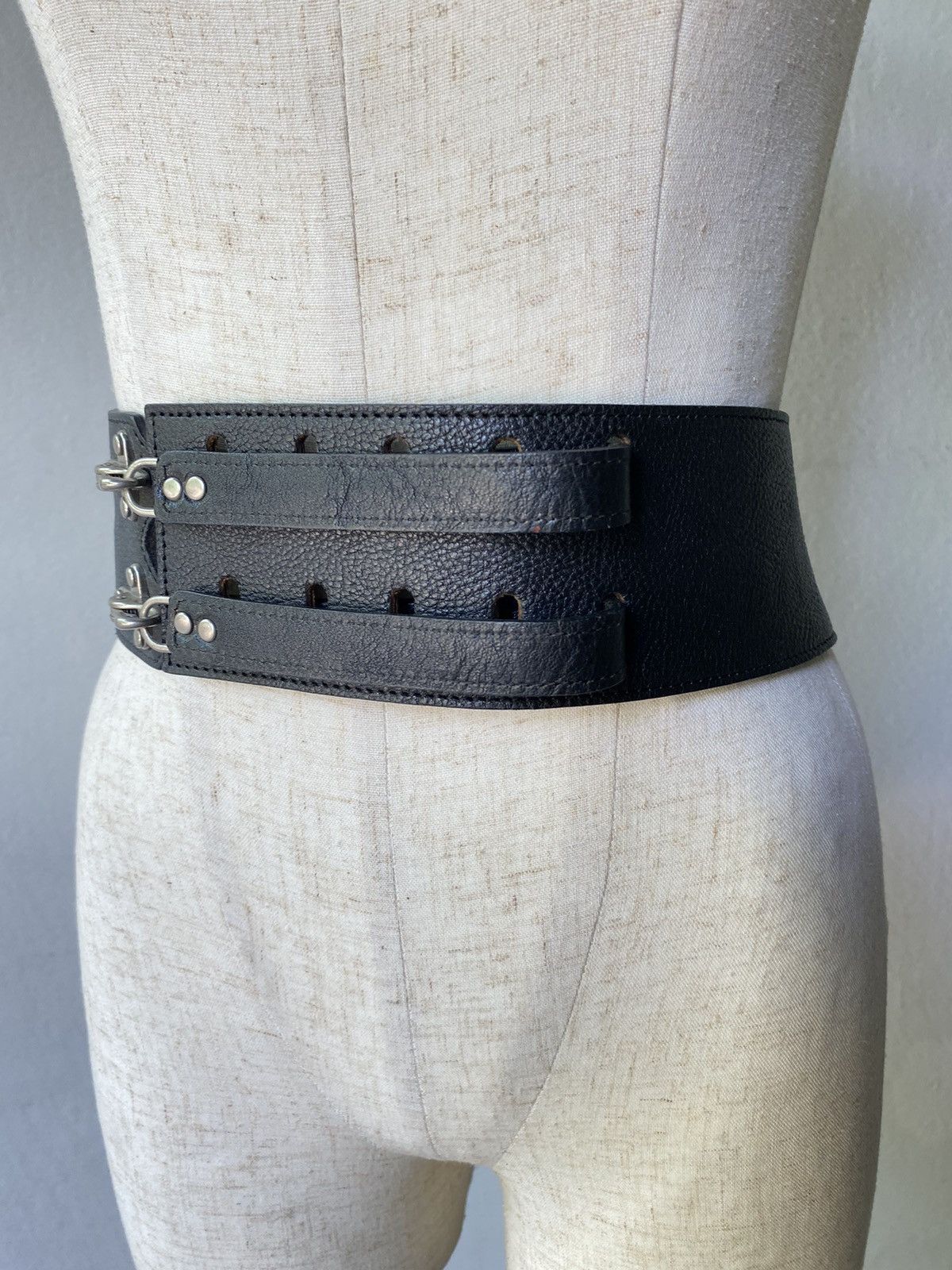 Zucca Zucca 2 buckle belt Size ONE SIZE - 2 Thumbnail
