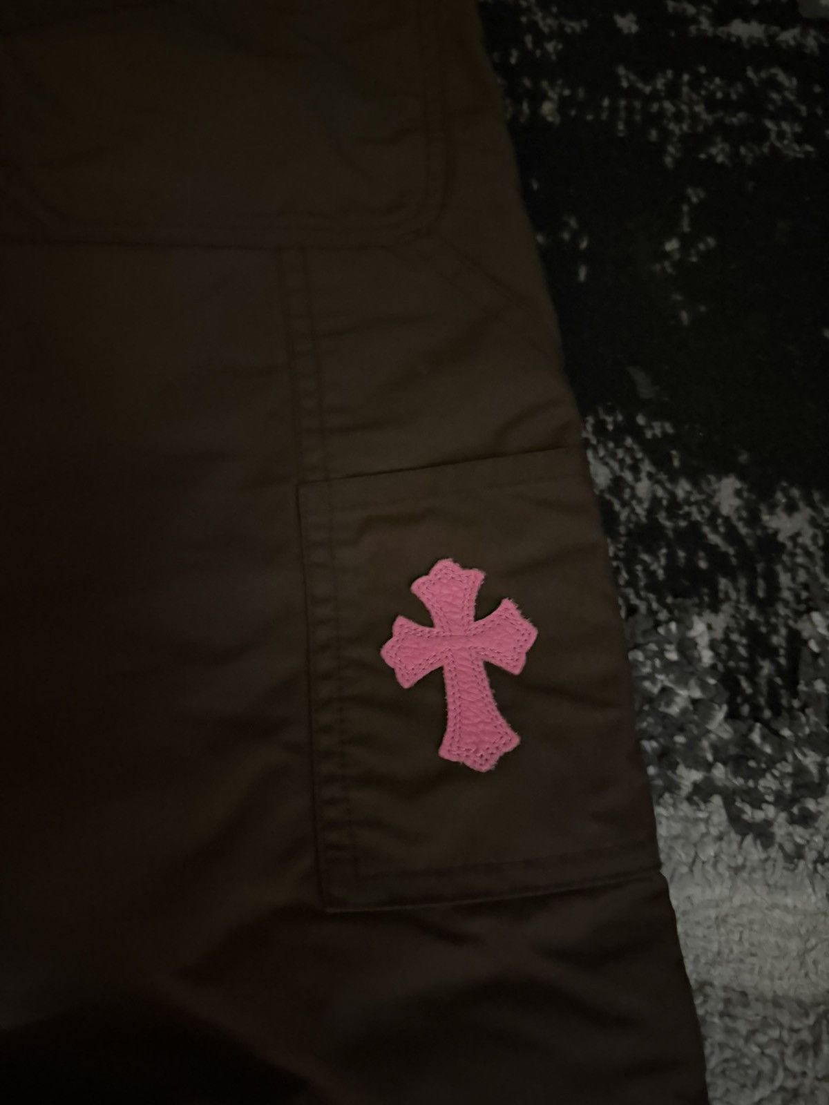 Chrome Hearts Chrome Hearts Brown Leather Double Knee Carpenter Pants Size US 29 - 6 Thumbnail