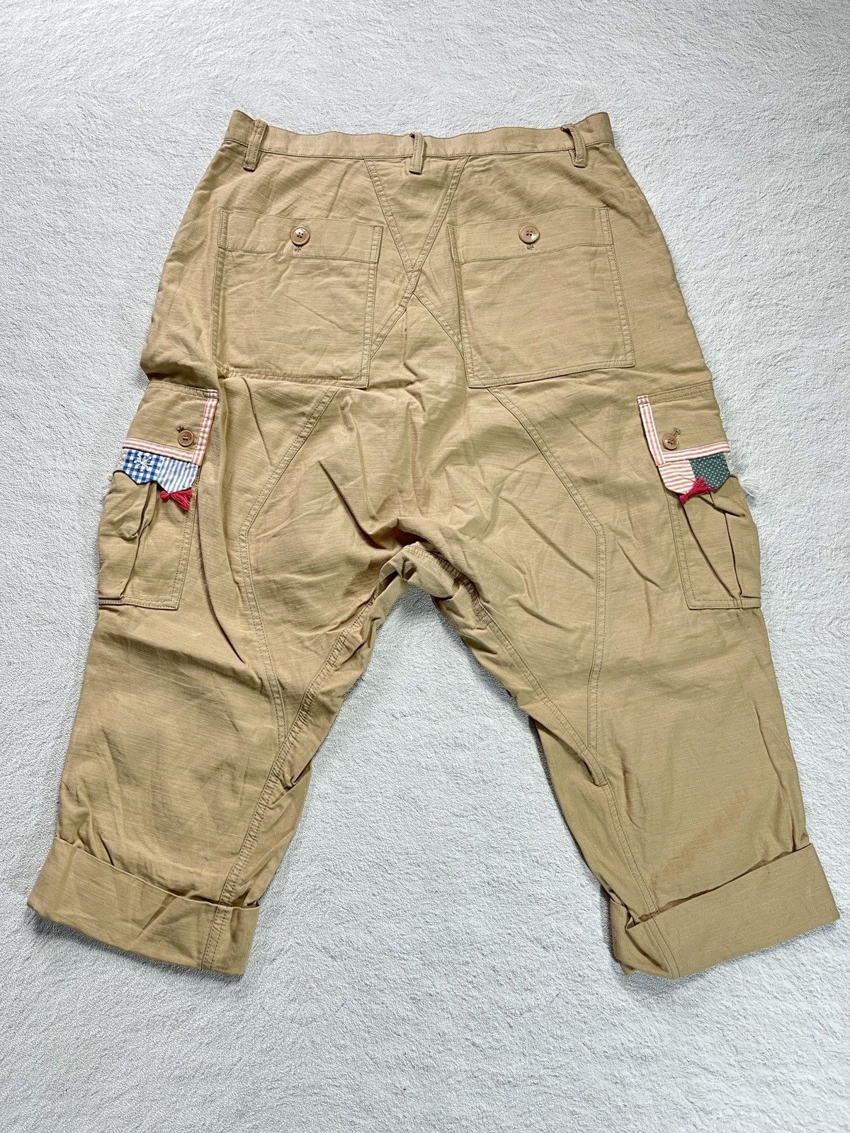 Vintage 🔥Ne-net by Issey Miyake (Cropped Pants Cargo)🔥 Size US 30 / EU 46 - 6 Thumbnail
