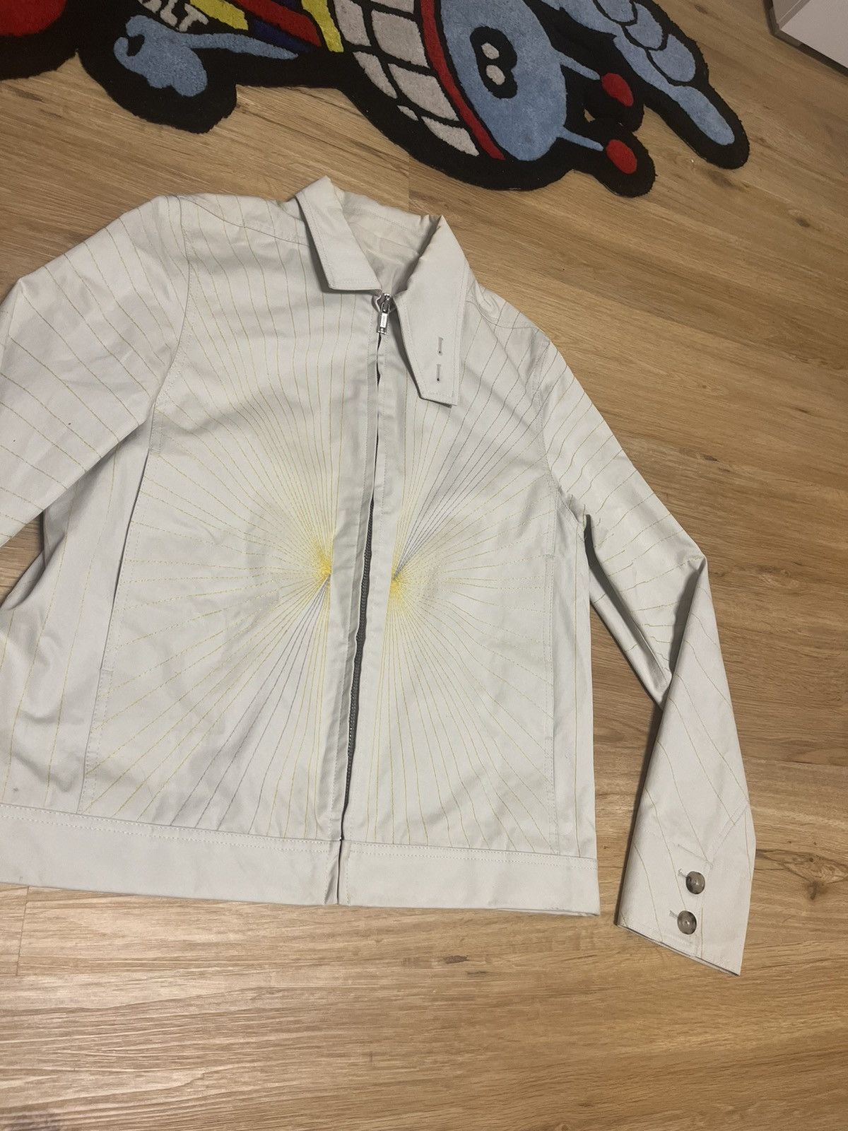 Rick Owens Rick Owens - Walrus Embroidered Stitch jacket Size US M / EU 48-50 / 2 - 3 Thumbnail