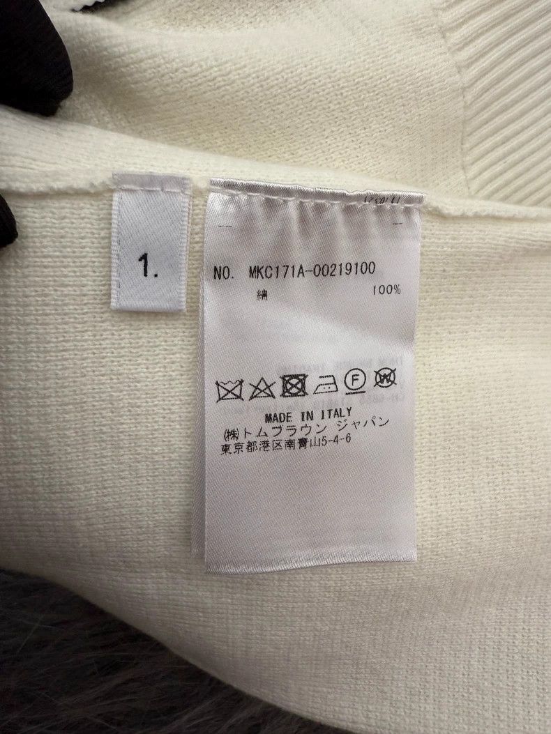 Thom Browne thom browneLogo striped cardigan knitwear 2503-Nextarrow Size US S / EU 44-46 / 1 - 9 Thumbnail