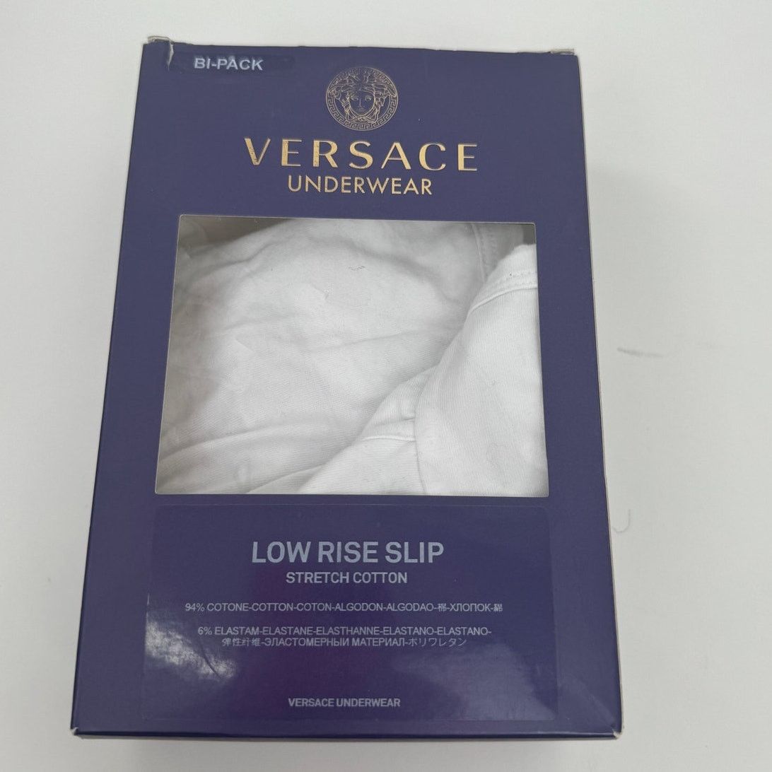 Versace Versace NIB Greca Low Rise Slip Boxer Briefs Shorts Size XL Size ONE SIZE - 4 Thumbnail