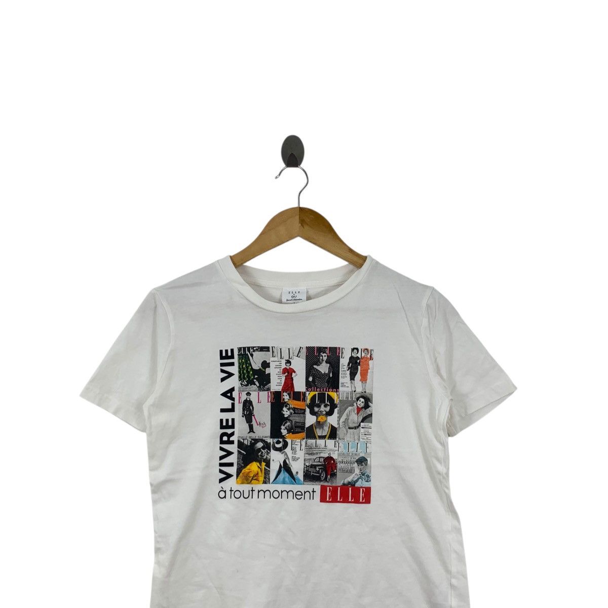 GU GU x ELLE SPECIAL COLLECTION Magazine Cover Fotofolio Tee Size S / US 4 / IT 40 - 2 Thumbnail