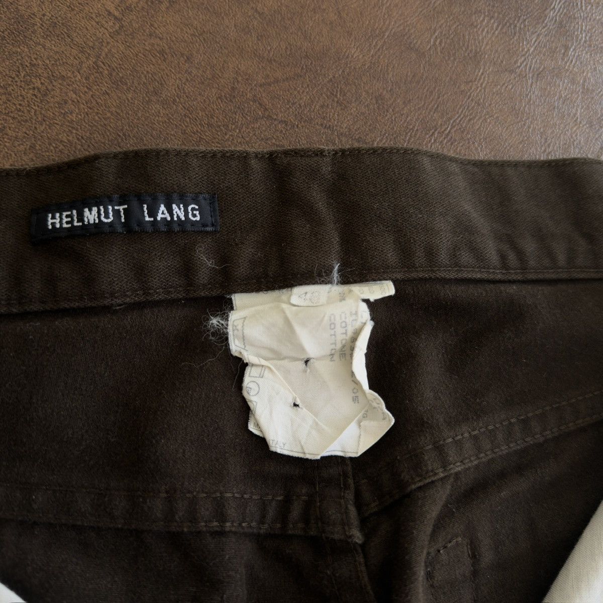 Helmut Lang 2000s Slim Denim Jeans Size US 30 / EU 46 - 7 Thumbnail