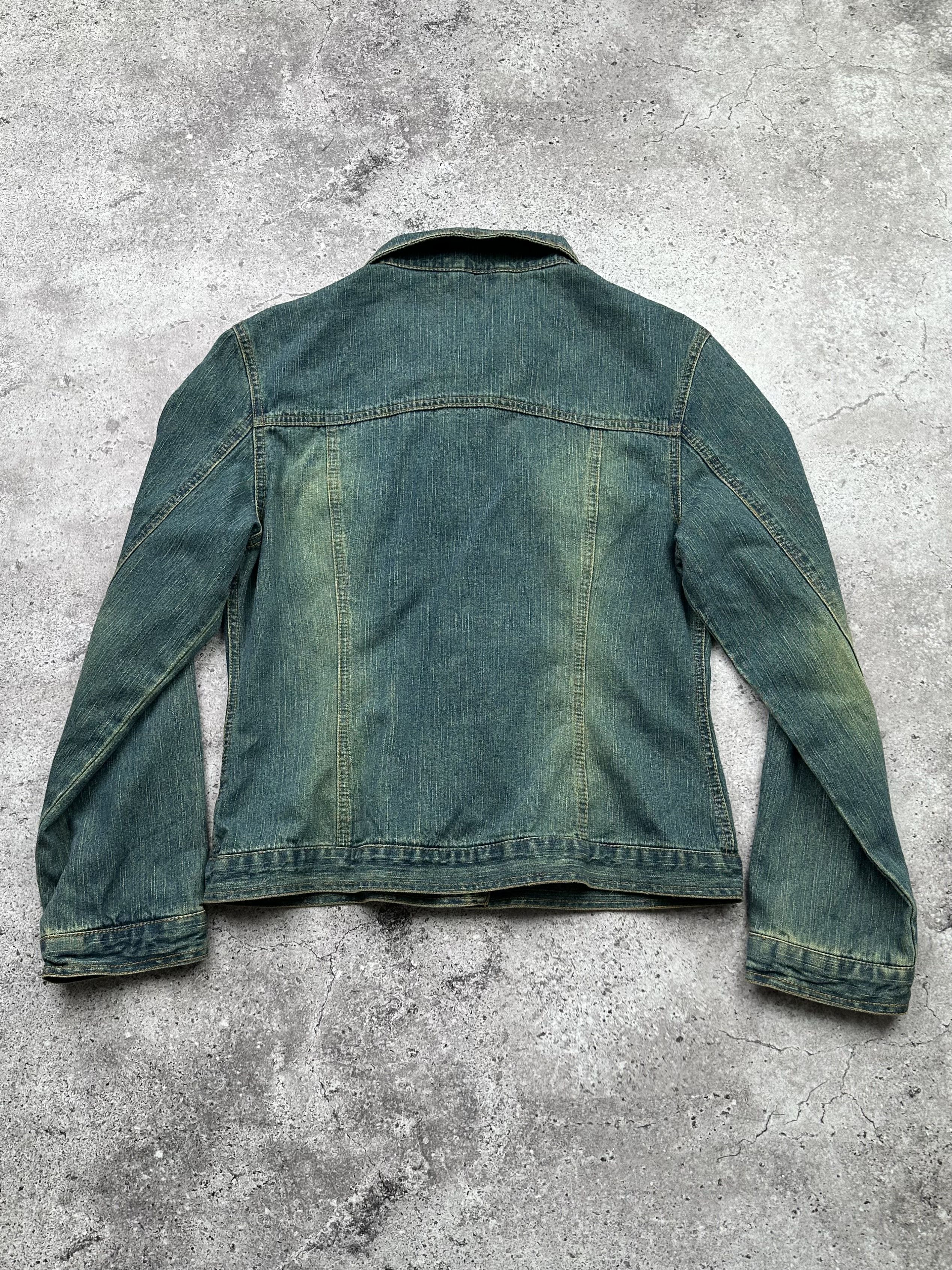 Vintage Vintage Faded Denim Jacket C239(V275) Size M / US 6-8 / IT 42-44 - 4 Thumbnail