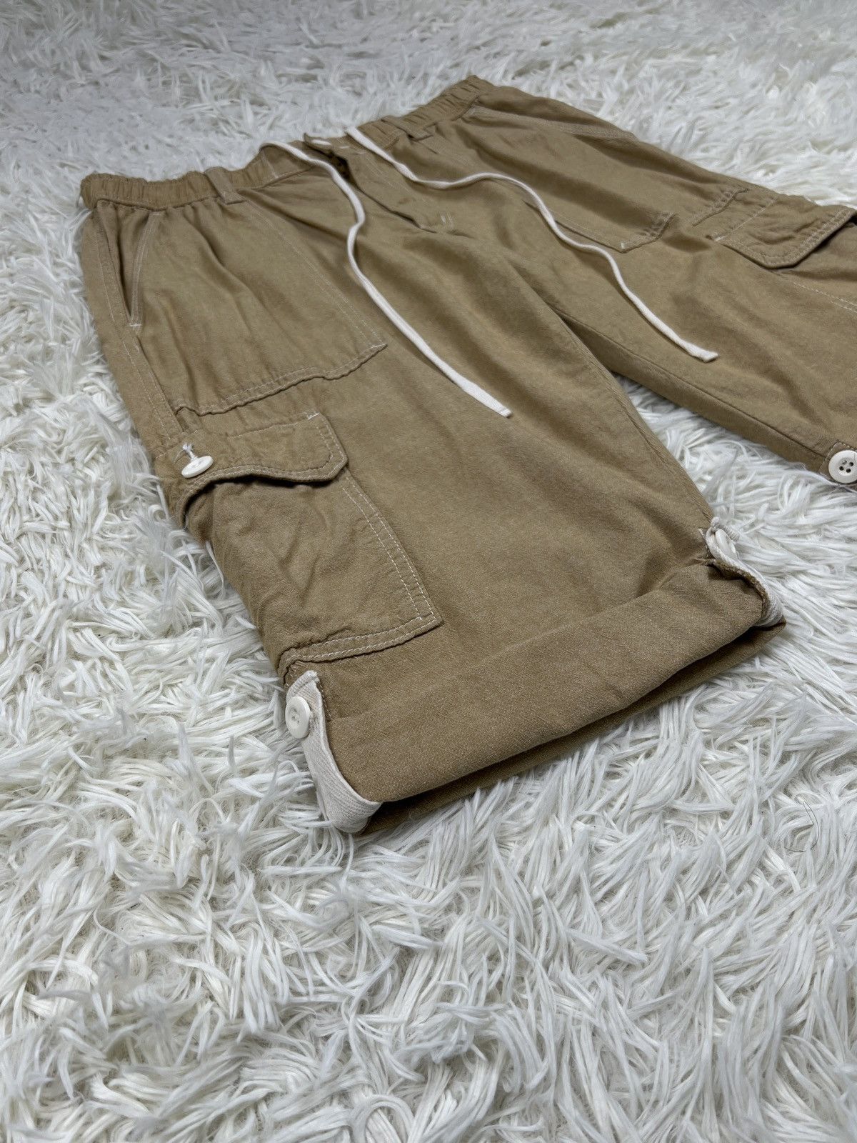 Japanese Brand TopValu 3q Cargo Pants Size US 31 - 6 Thumbnail