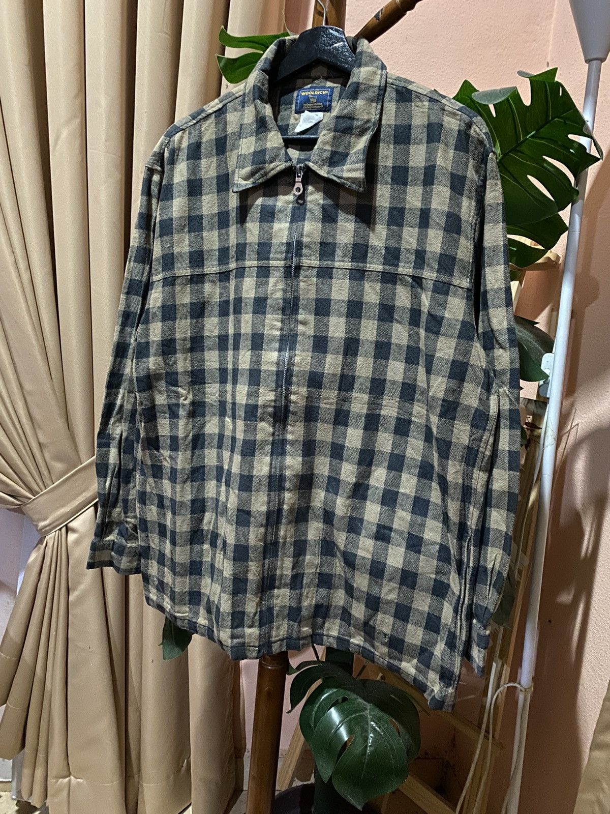 Woolrich Woolen Mills Vintage Woolrich Buffalo Check Flannel Zip Jacket Size US L / EU 52-54 / 3 - 5 Thumbnail
