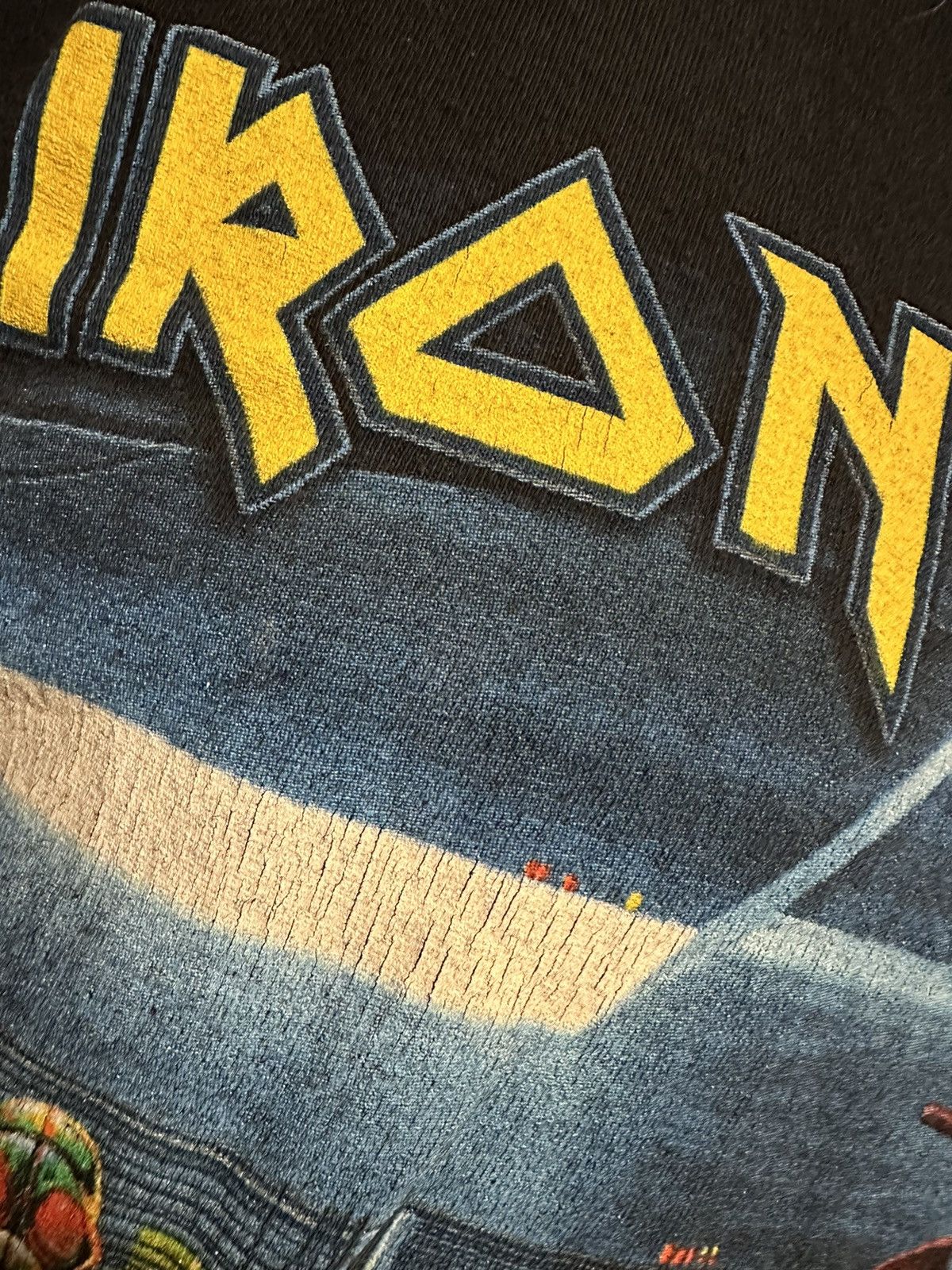 Iron Maiden Tshirt Y2K North America Tour Concert Band Tee
