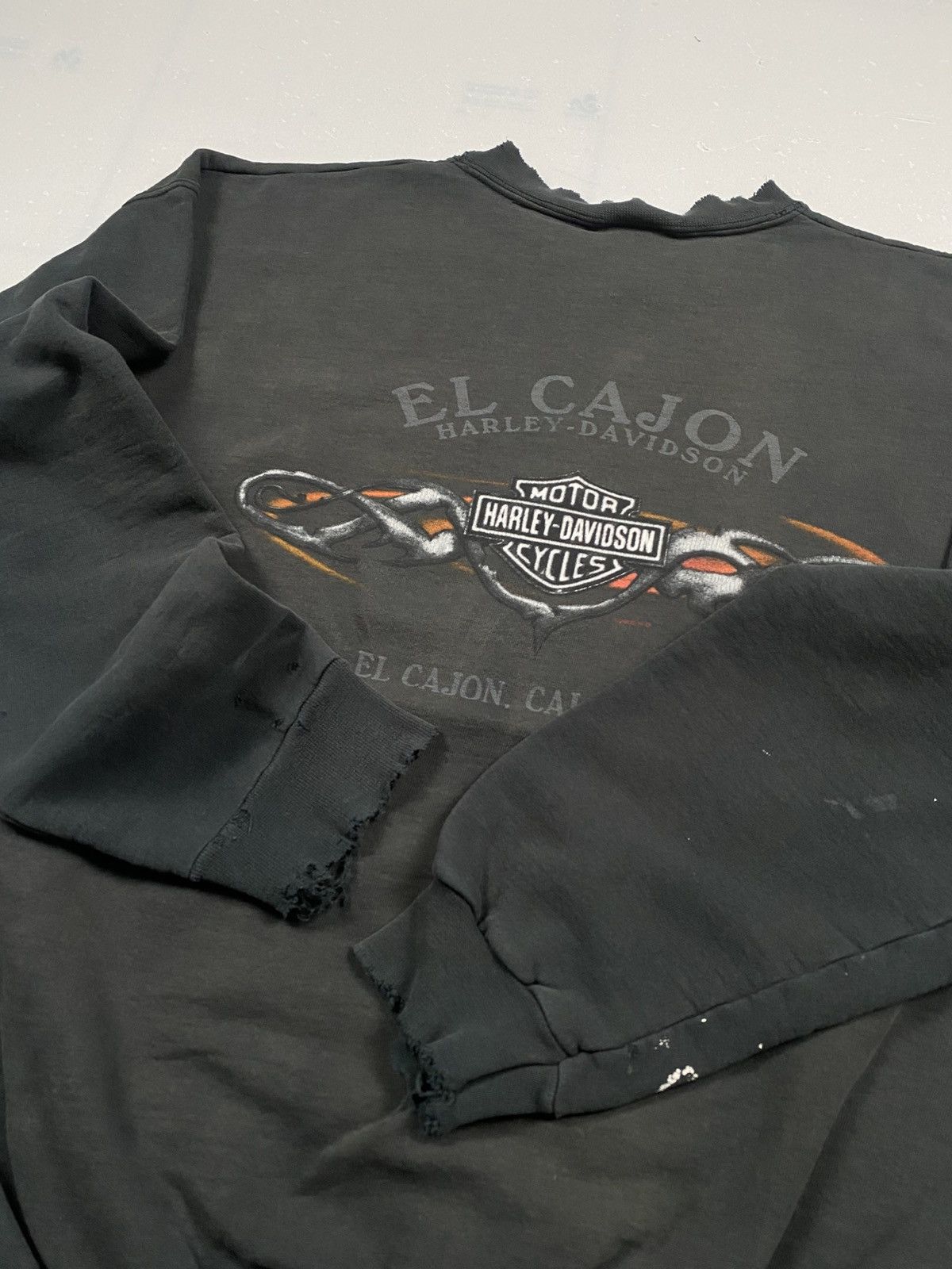 Harley Davidson Grail Vintage y2k 2006 Harley Davidson El Cajon Distressed Size US M / EU 48-50 / 2 - 3 Thumbnail