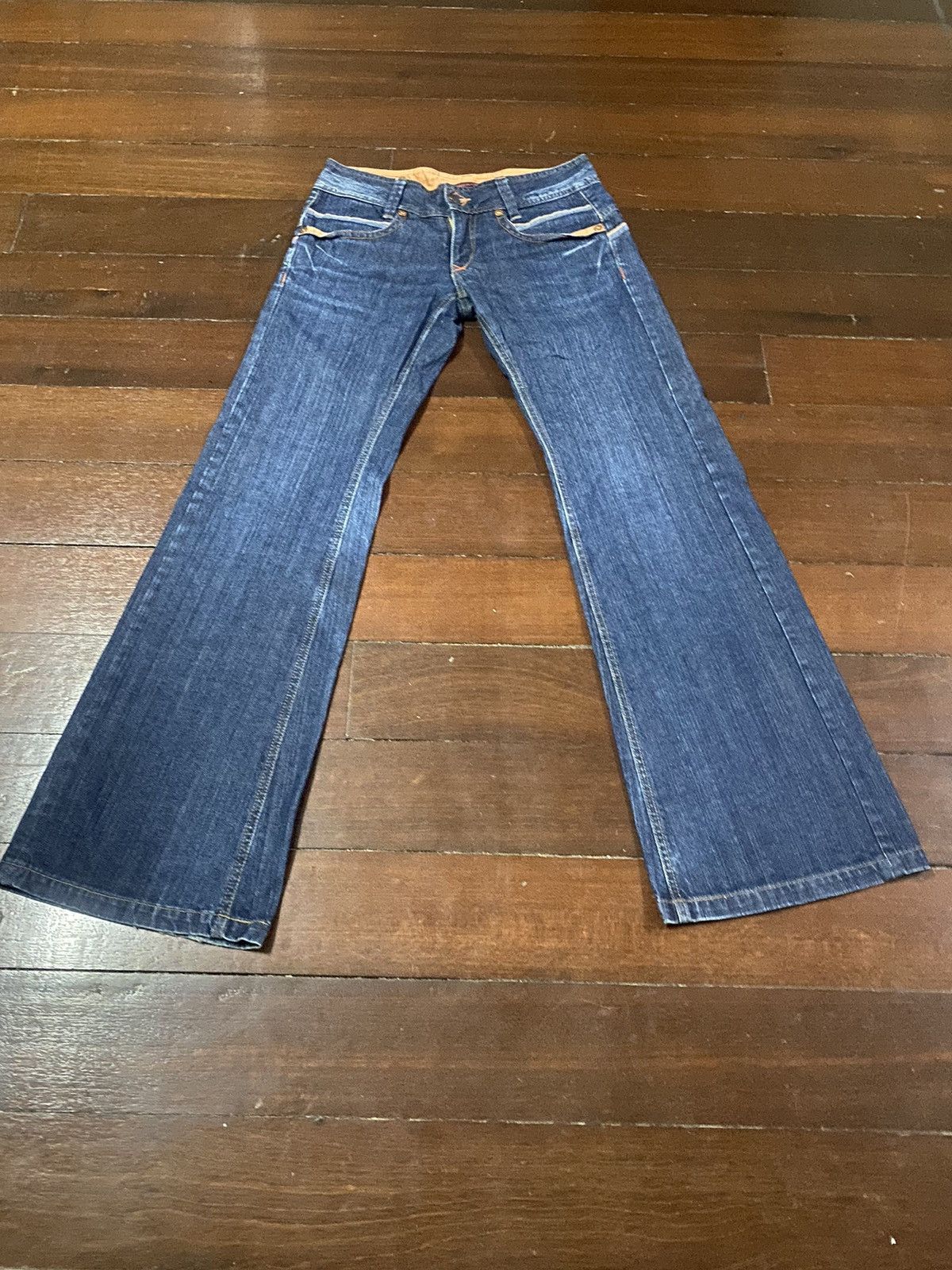 5351 POUR LES HOMMES × If Six Was Nine × Le Grande Bleu (L.G.B.) Flare Jeans ET MADE IN NIPPON Denim Jean Boot Cut wide leg Size US 33 - 1 Thumbnail