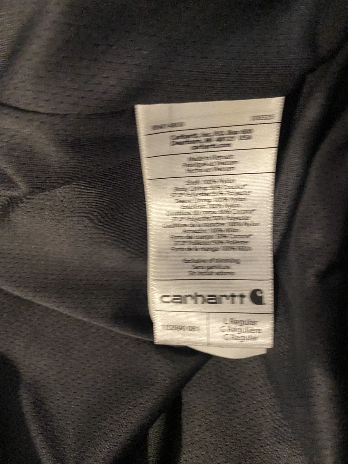 Carhartt Jacket/Windbreaker Carhartt with gore tex Size US L / EU 52-54 / 3 - 5 Thumbnail