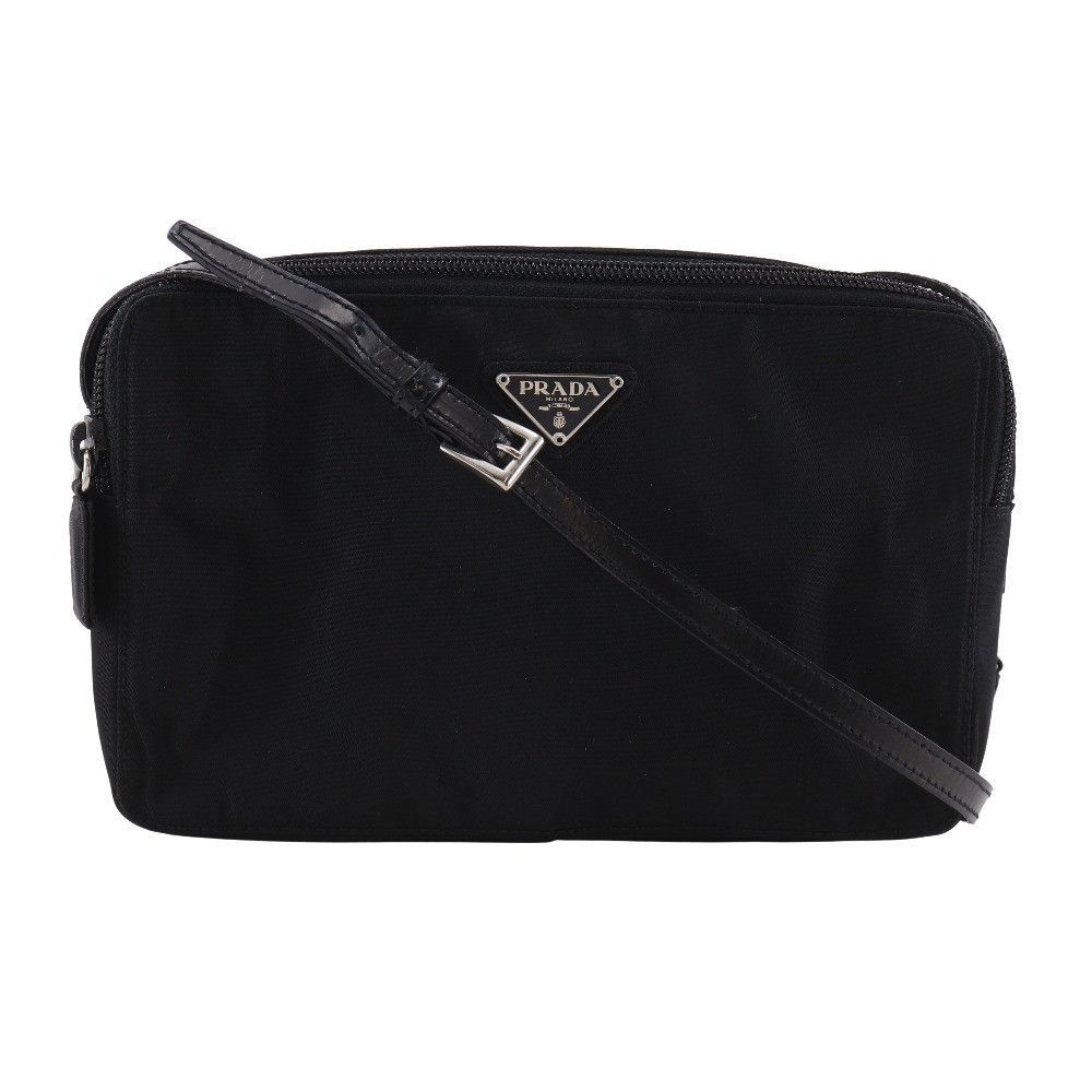 Prada Prada Prada Wallet Shoulder Nylon Shoulder Bag Textile Shoulder Bag DUTY FREE for USA Size ONE SIZE - 1 Thumbnail