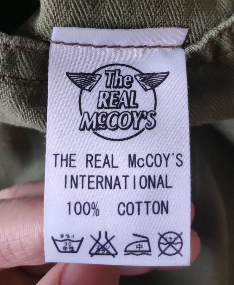 The Real McCoy's The Real McCoy Military-Style Top Size US S / EU 44-46 / 1 - 7 Thumbnail
